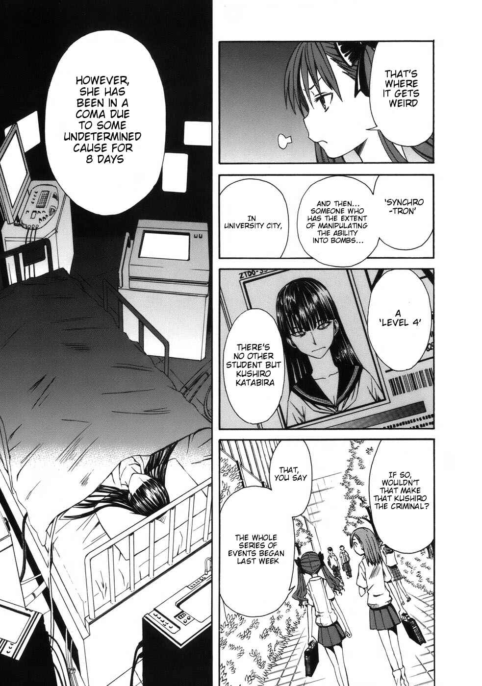 Page 7 Chapter 4 Toaru Majutsu no Index Gaiden - Toaru Kagaku no Railgun