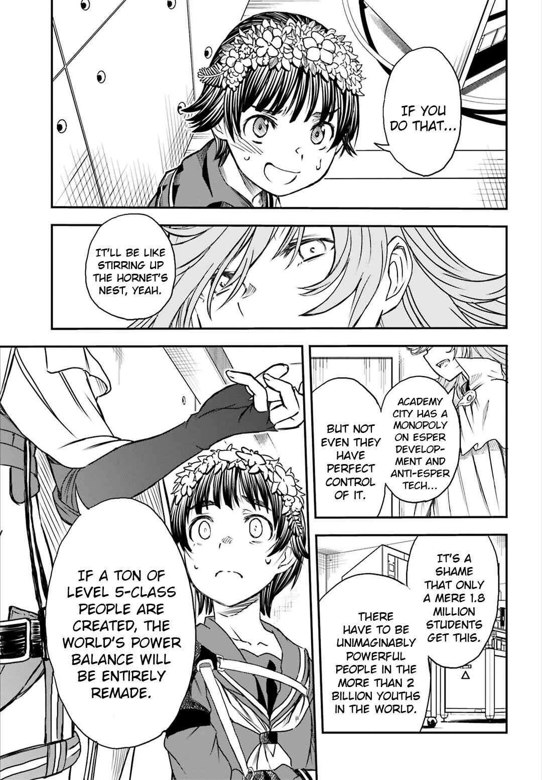 Page 7 Chapter 116 Toaru Majutsu no Index Gaiden - Toaru Kagaku no Railgun