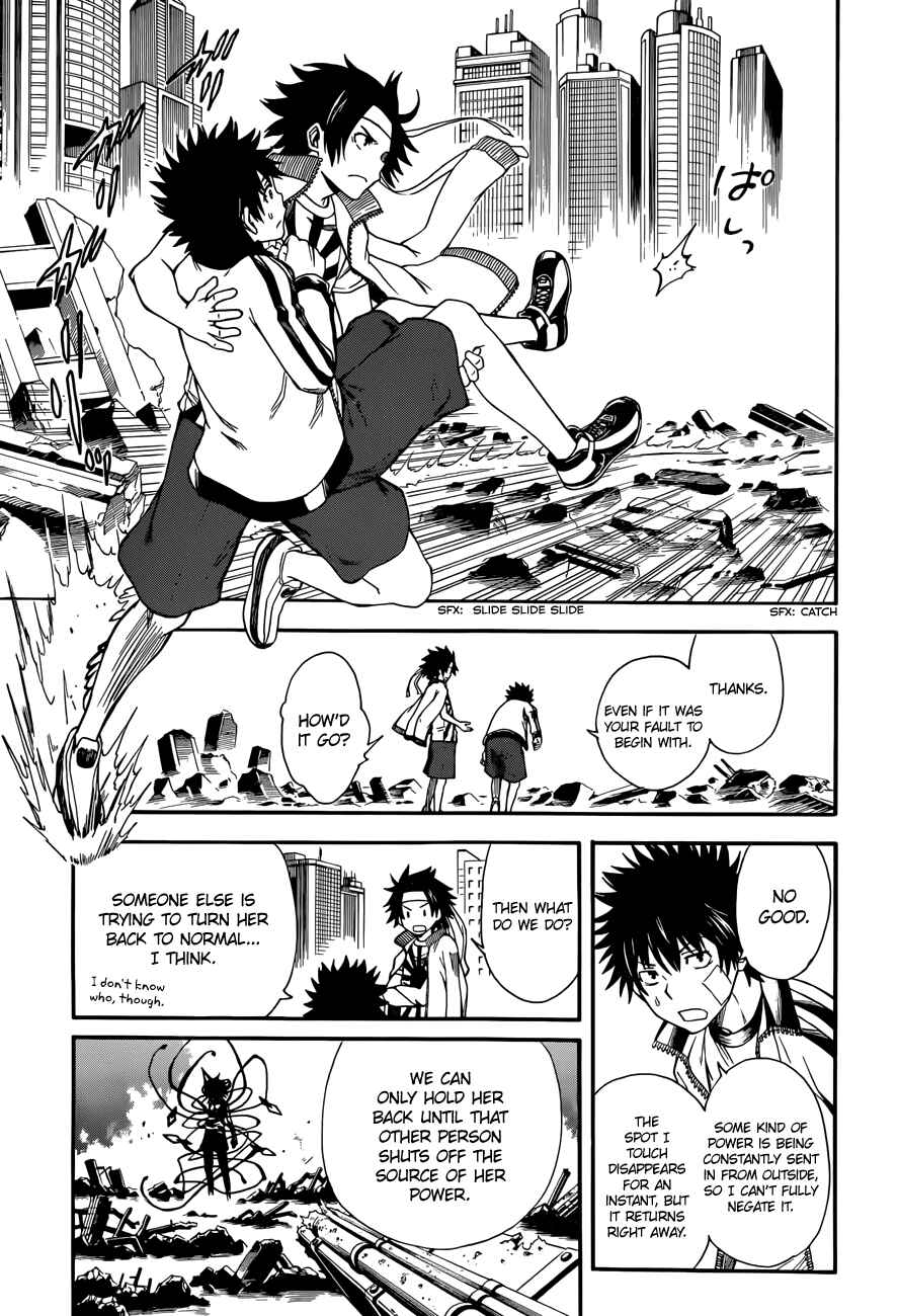 Page 13 Chapter 64 Toaru Majutsu no Index Gaiden - Toaru Kagaku no Railgun