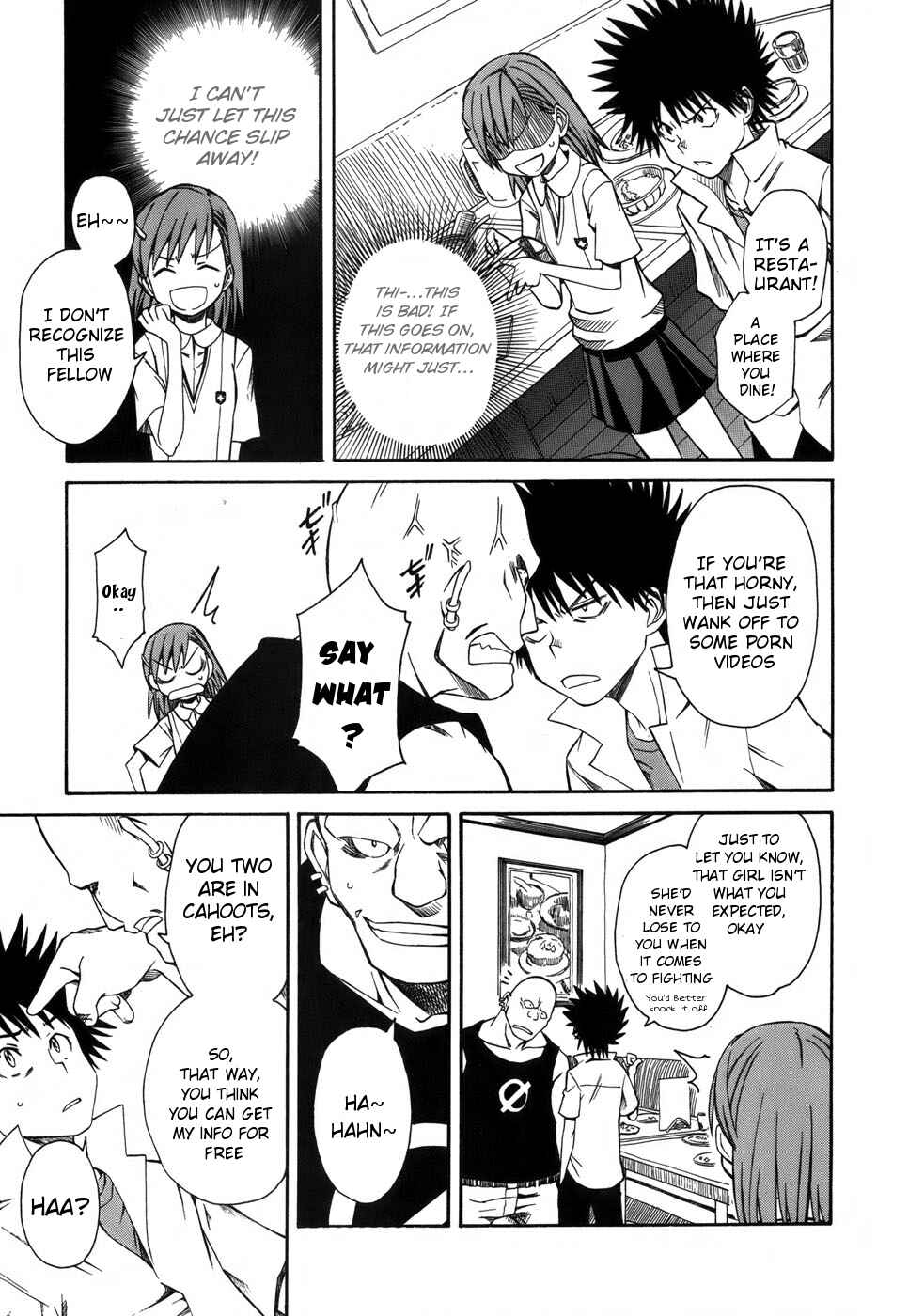 Page 3 Chapter 7 Toaru Majutsu no Index Gaiden - Toaru Kagaku no Railgun