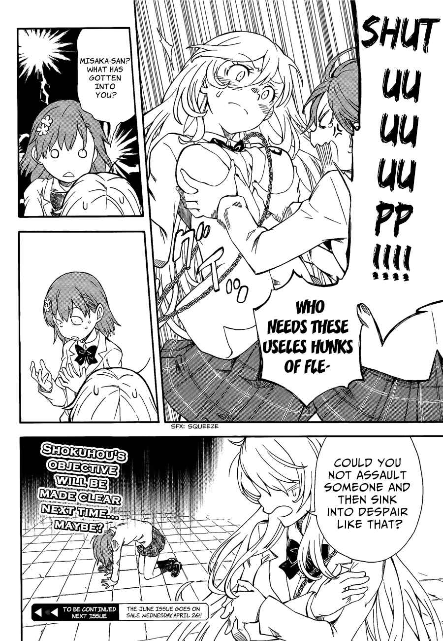 Page 12 Chapter 84 Toaru Majutsu no Index Gaiden - Toaru Kagaku no Railgun
