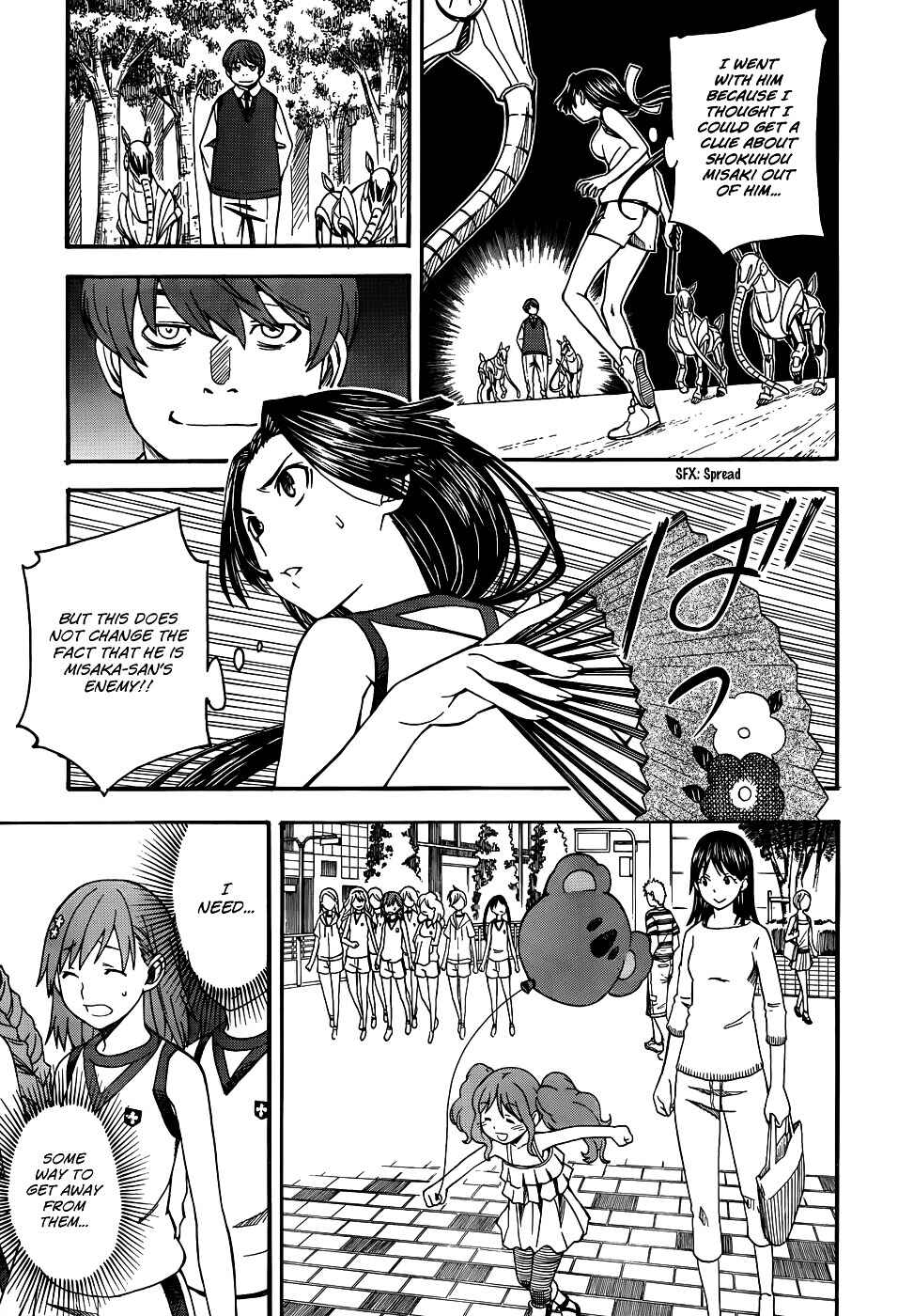 Page 15 Chapter 50 Toaru Majutsu no Index Gaiden - Toaru Kagaku no Railgun