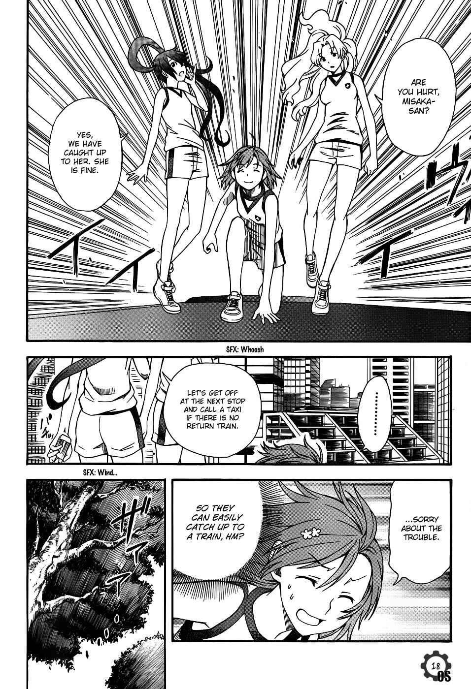 Page 18 Chapter 50 Toaru Majutsu no Index Gaiden - Toaru Kagaku no Railgun