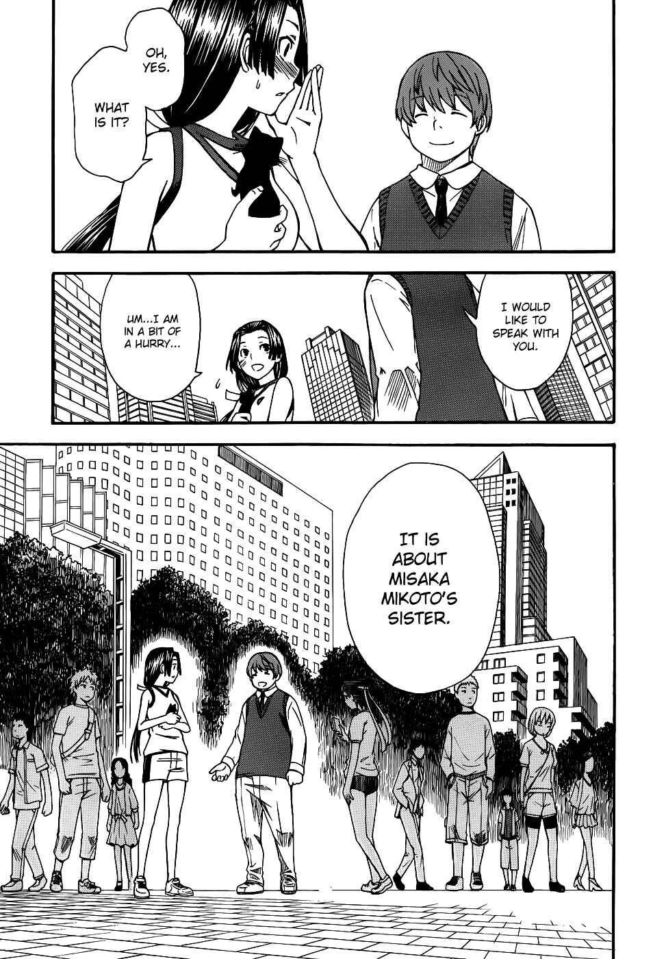 Page 9 Chapter 50 Toaru Majutsu no Index Gaiden - Toaru Kagaku no Railgun