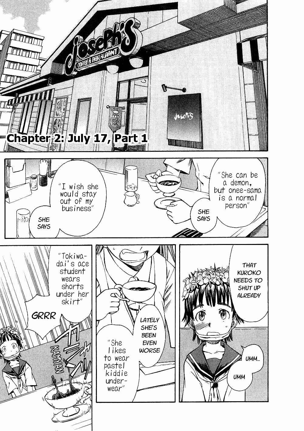 Page 1 Chapter 2 Toaru Majutsu no Index Gaiden - Toaru Kagaku no Railgun