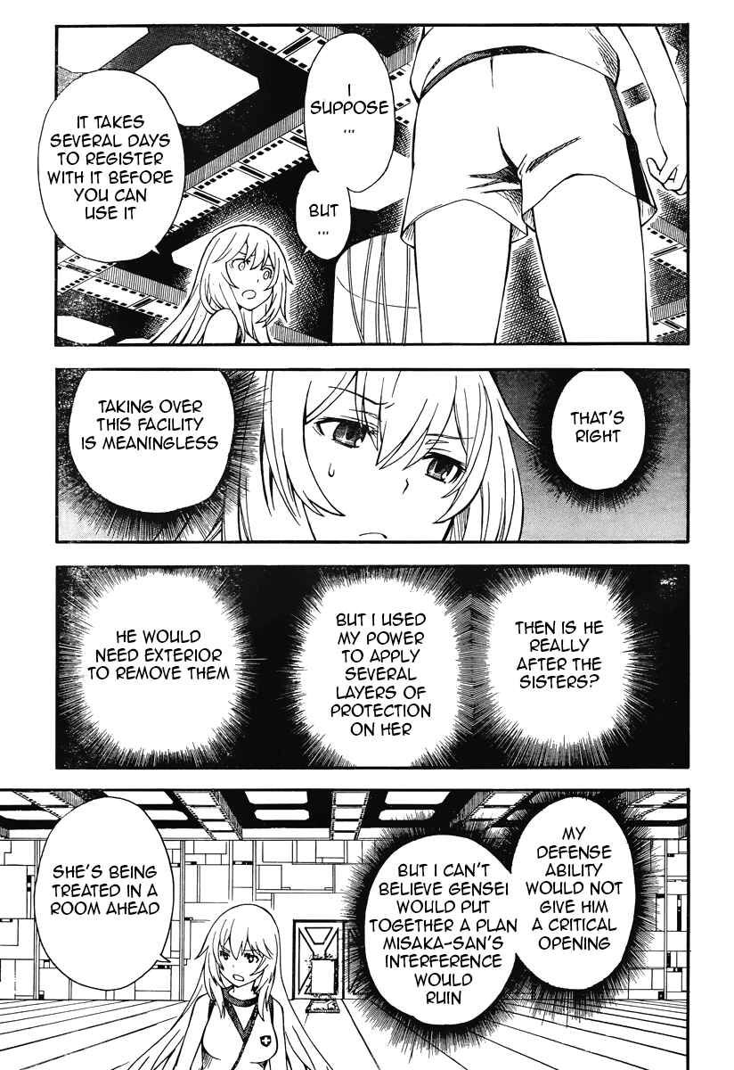 Page 12 Chapter 61 Toaru Majutsu no Index Gaiden - Toaru Kagaku no Railgun
