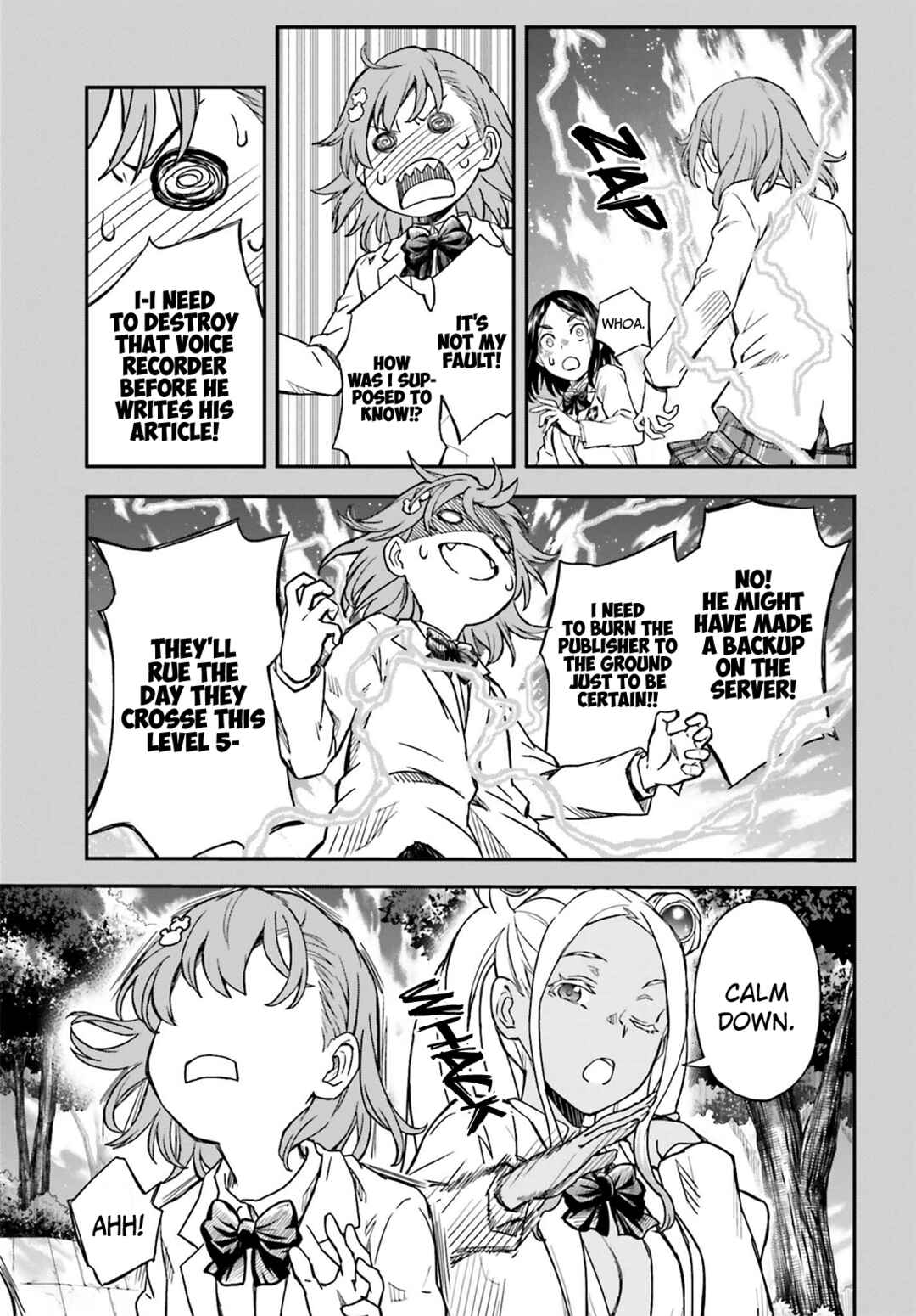 Page 7 Chapter 146 Toaru Majutsu no Index Gaiden - Toaru Kagaku no Railgun