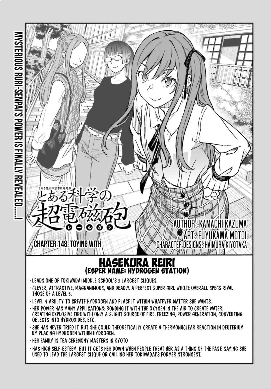 Page 3 Chapter 148 Toaru Majutsu no Index Gaiden - Toaru Kagaku no Railgun