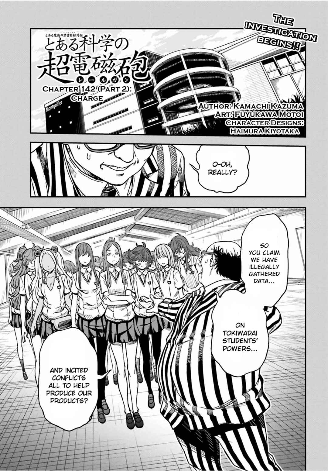 Page 1 Chapter 142.2 Toaru Majutsu no Index Gaiden - Toaru Kagaku no Railgun