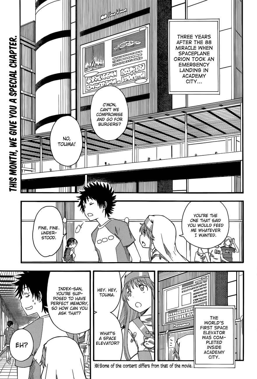 Page 1 Chapter 56.5 Toaru Majutsu no Index Gaiden - Toaru Kagaku no Railgun