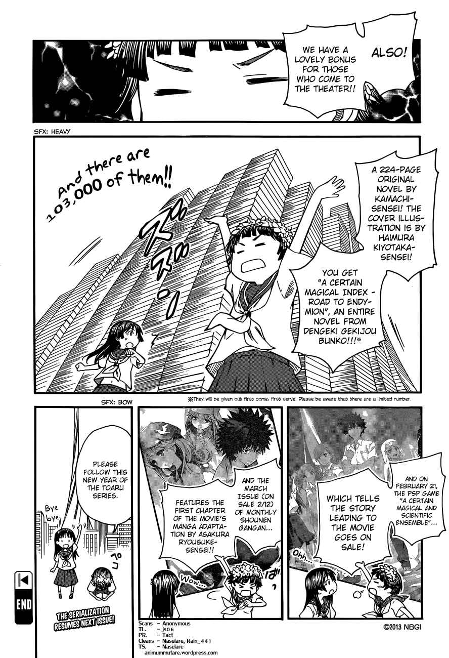 Page 15 Chapter 56.5 Toaru Majutsu no Index Gaiden - Toaru Kagaku no Railgun