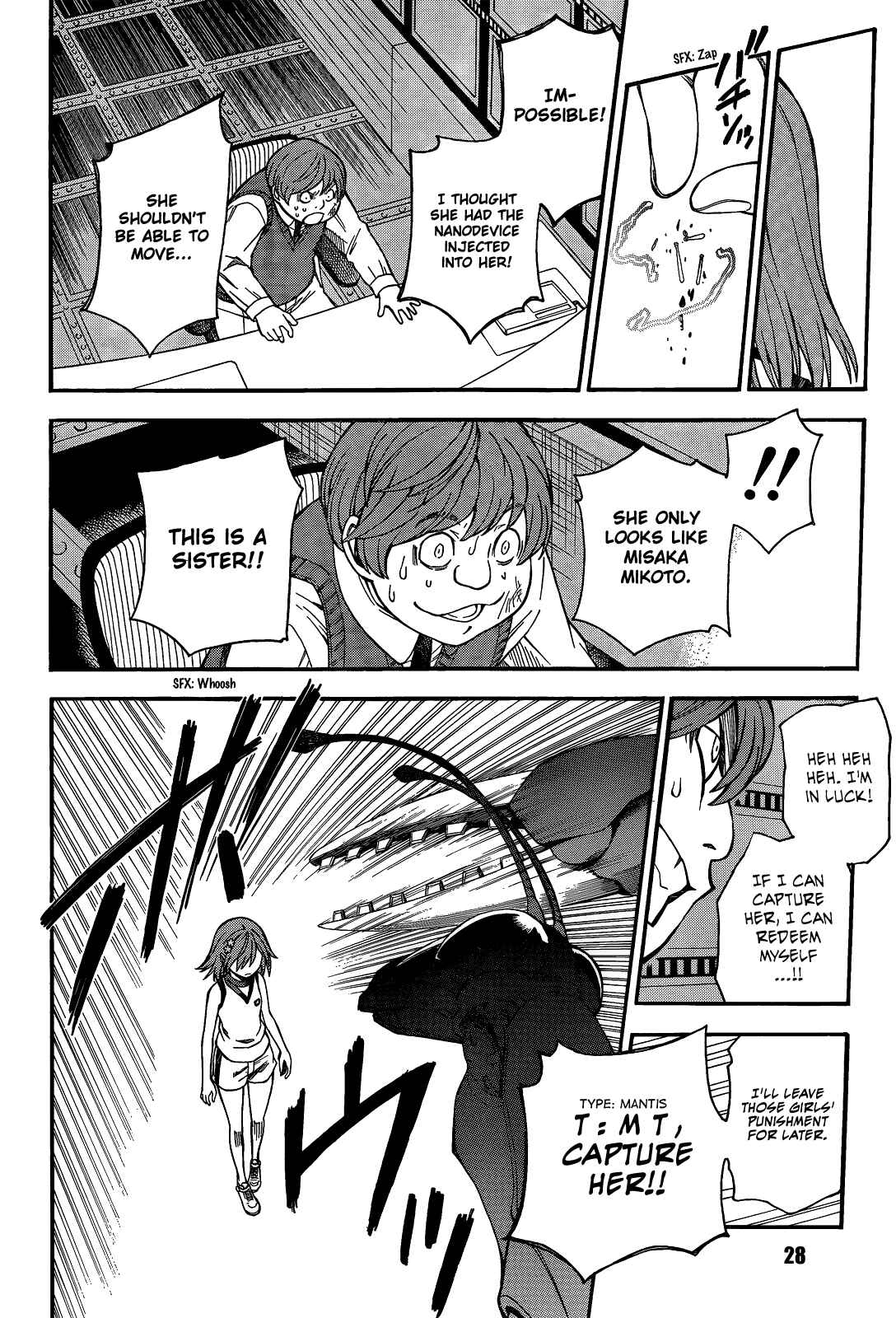 Page 28 Chapter 52 Toaru Majutsu no Index Gaiden - Toaru Kagaku no Railgun