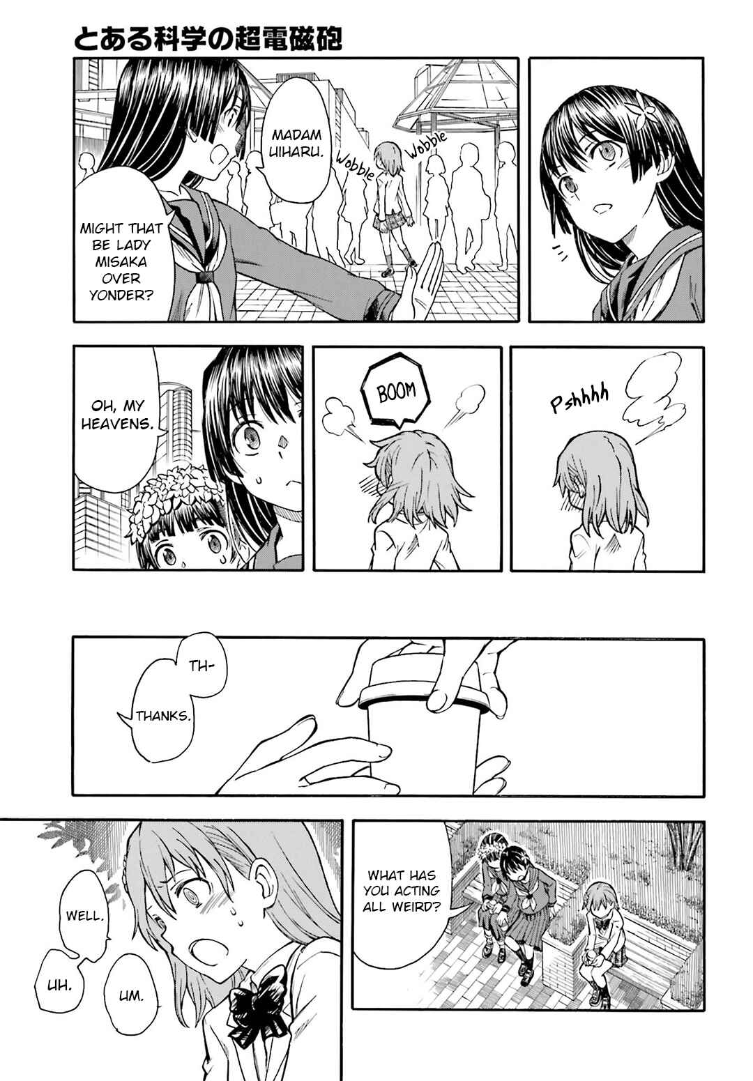 Page 15 Chapter 97.5 Toaru Majutsu no Index Gaiden - Toaru Kagaku no Railgun