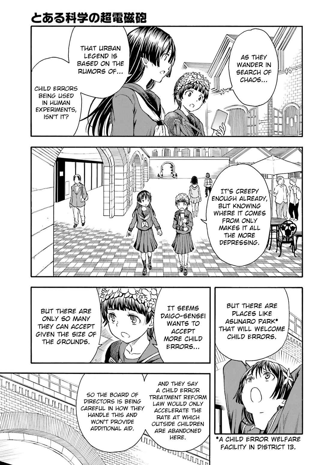 Page 5 Chapter 97.5 Toaru Majutsu no Index Gaiden - Toaru Kagaku no Railgun
