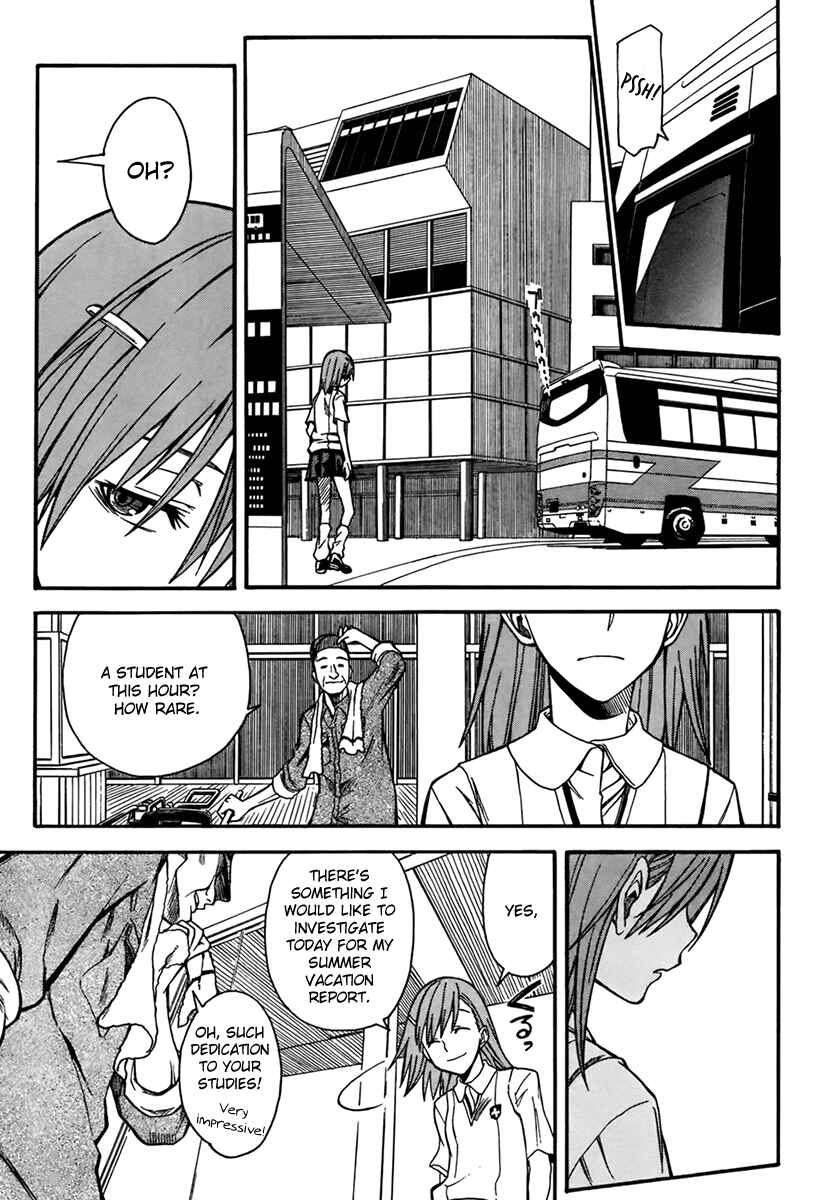 Page 10 Chapter 33 Toaru Majutsu no Index Gaiden - Toaru Kagaku no Railgun