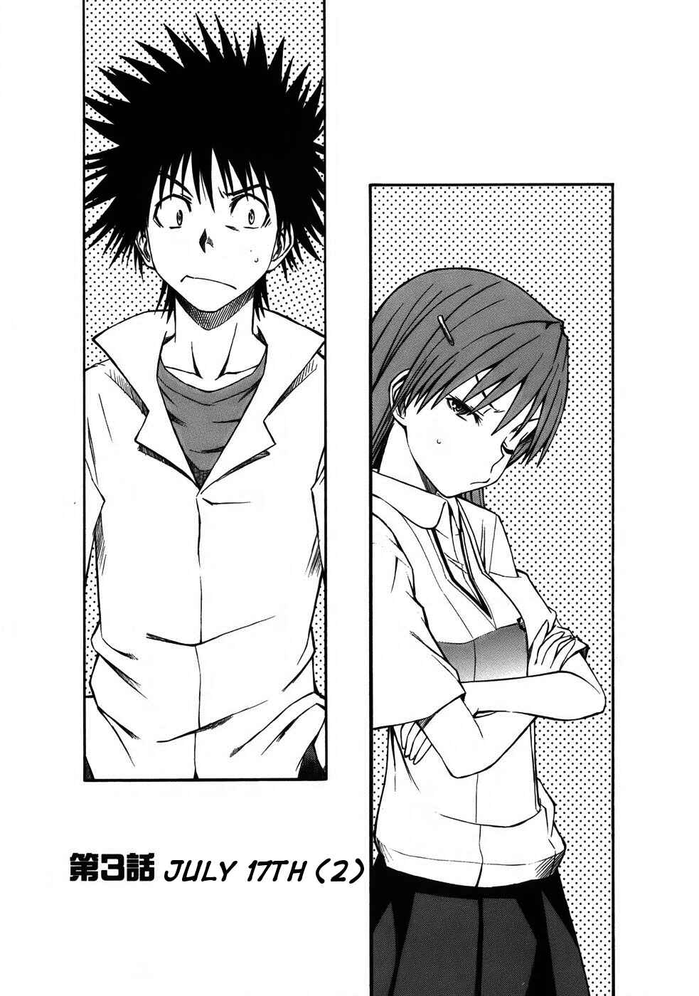 Page 1 Chapter 3 Toaru Majutsu no Index Gaiden - Toaru Kagaku no Railgun