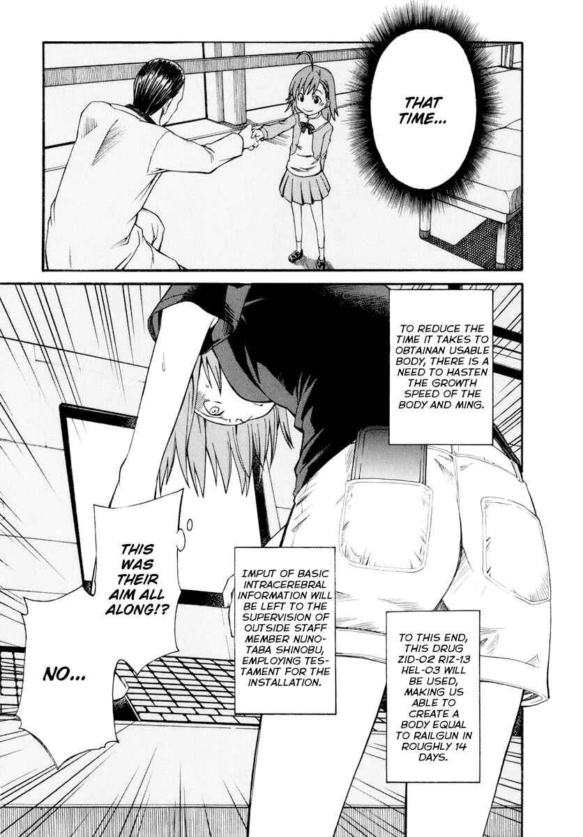 Page 33 Chapter 19 Toaru Majutsu no Index Gaiden - Toaru Kagaku no Railgun