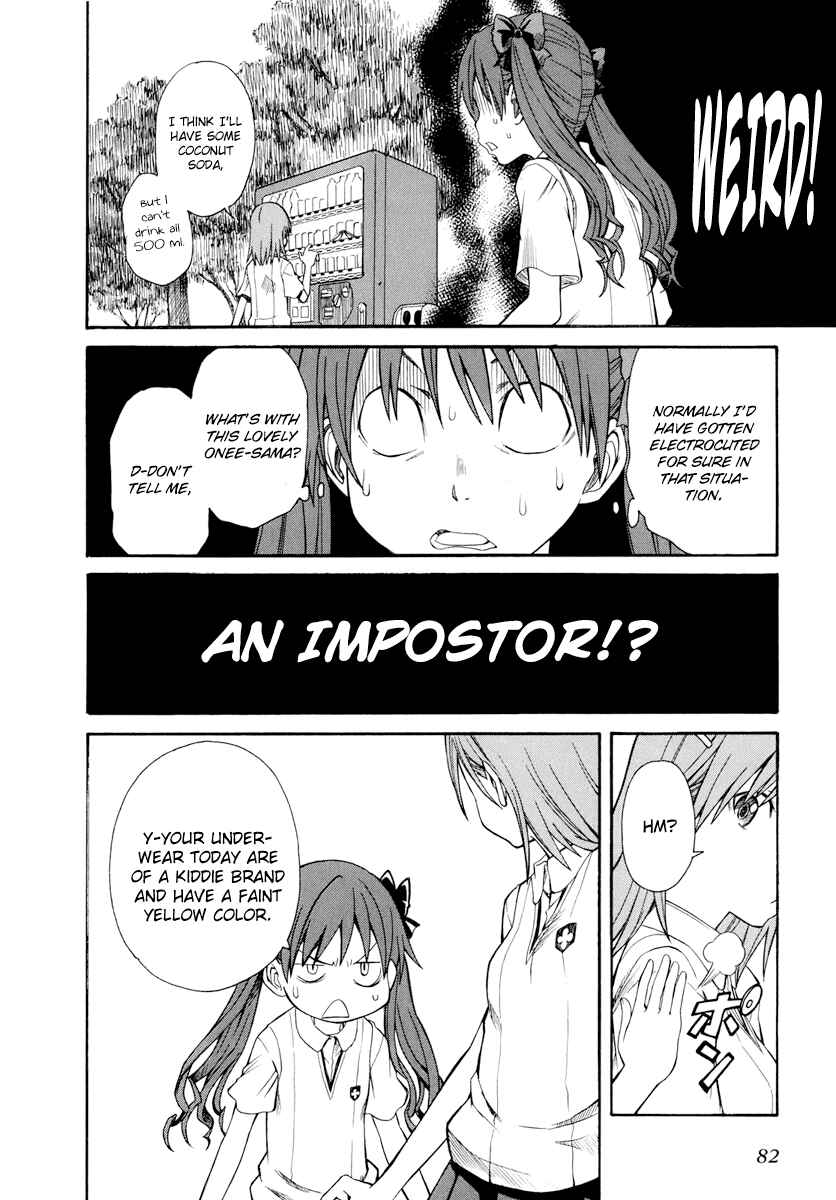 Page 6 Chapter 20 Toaru Majutsu no Index Gaiden - Toaru Kagaku no Railgun