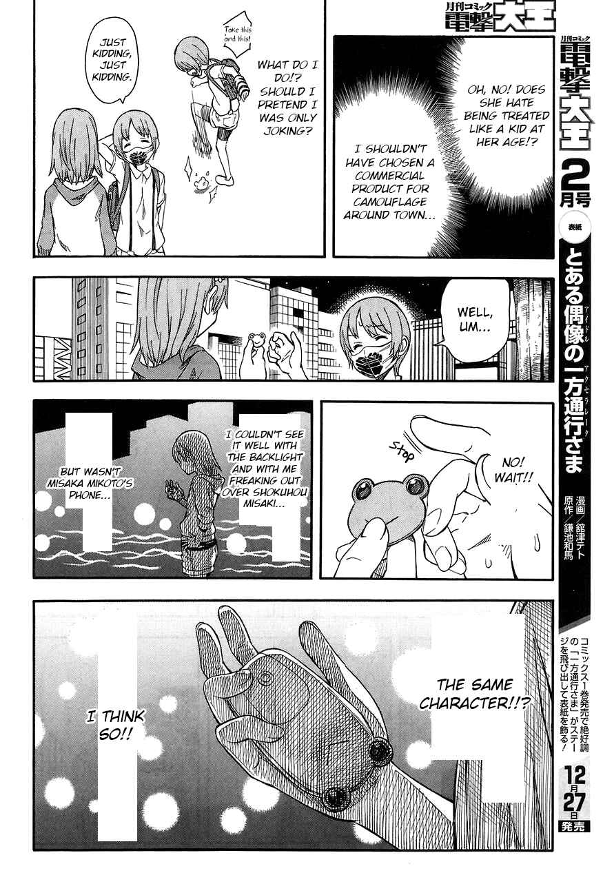 Page 16 Chapter 90 Toaru Majutsu no Index Gaiden - Toaru Kagaku no Railgun