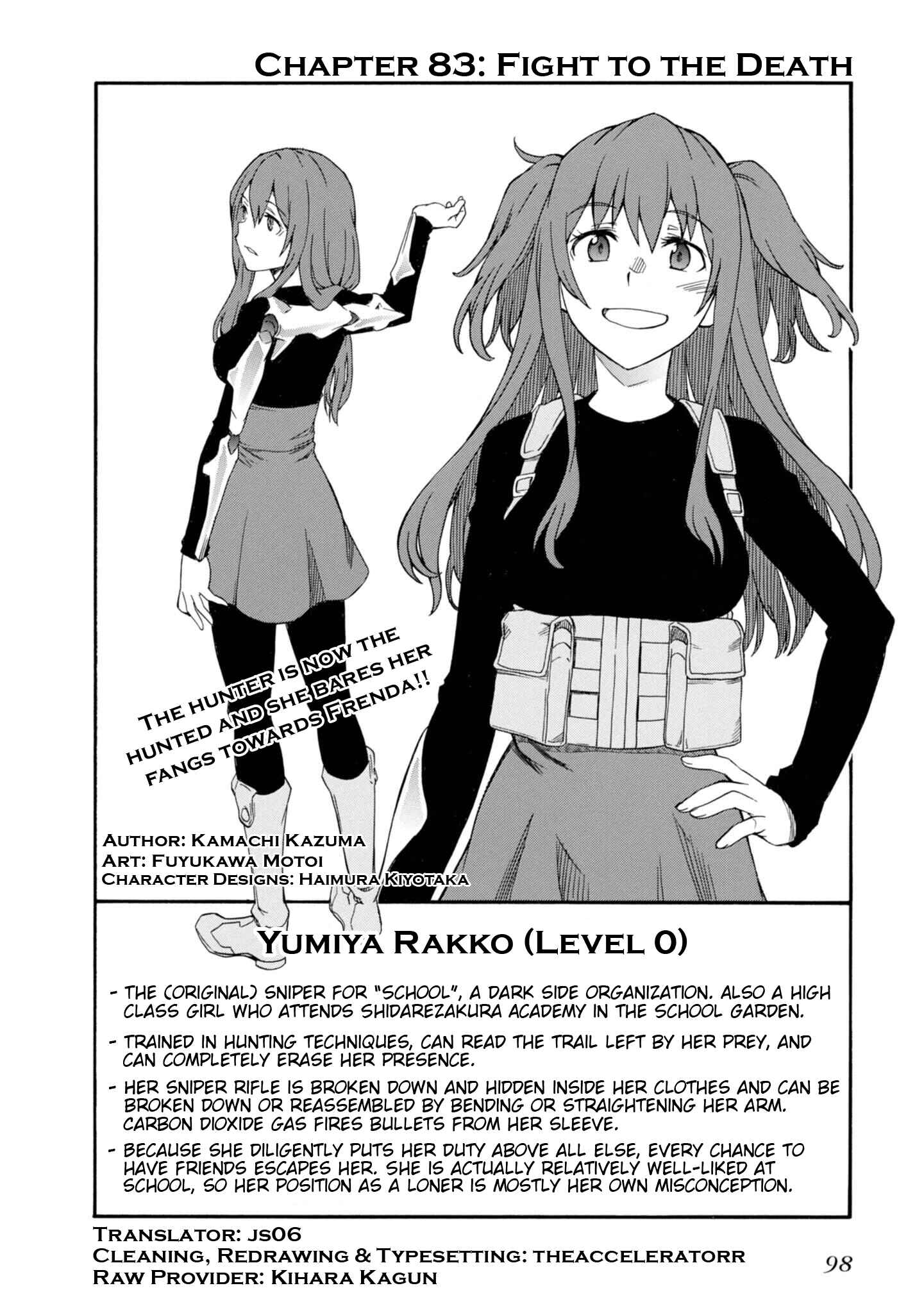 Page 4 Chapter 83 Toaru Majutsu no Index Gaiden - Toaru Kagaku no Railgun