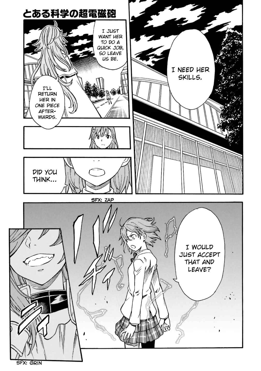 Page 13 Chapter 108 Toaru Majutsu no Index Gaiden - Toaru Kagaku no Railgun
