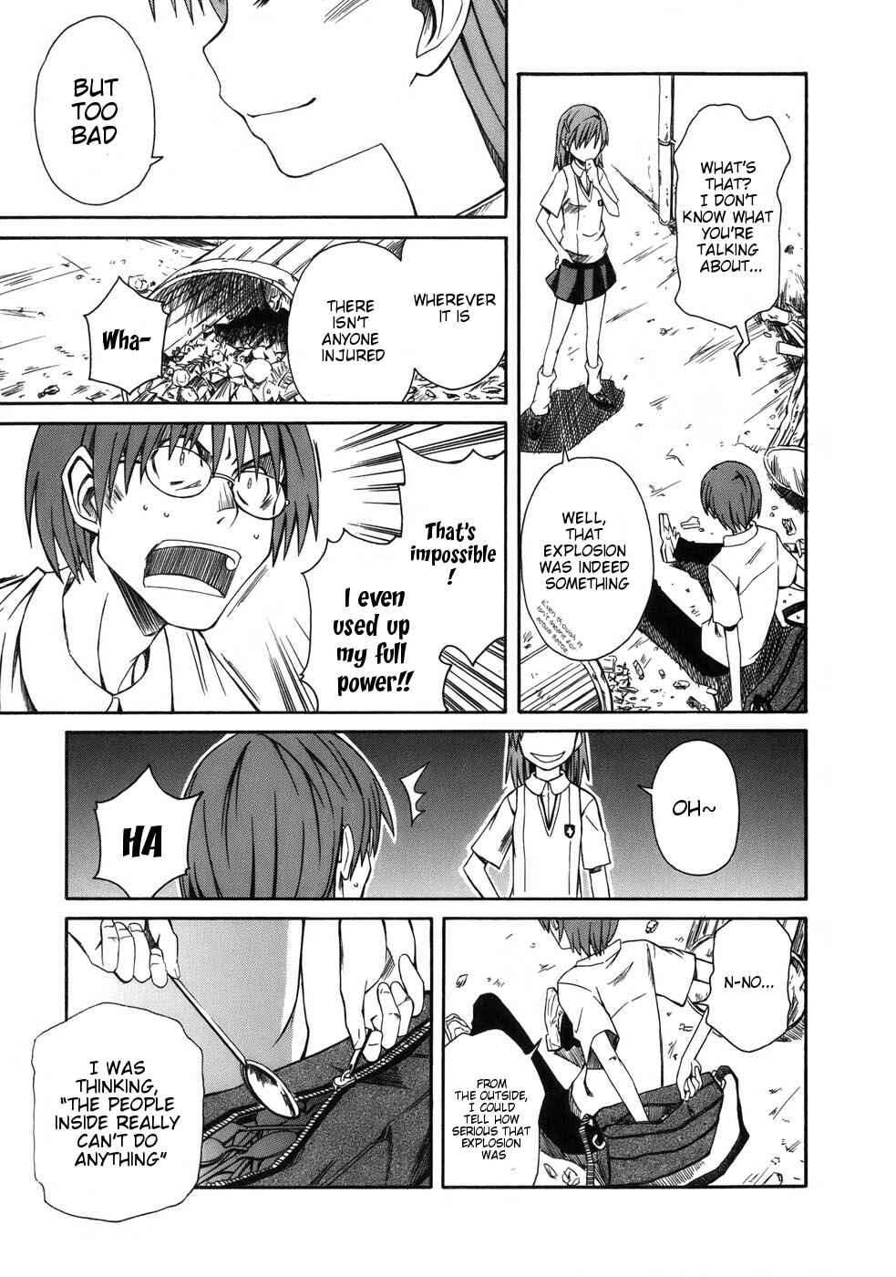 Page 19 Chapter 5 Toaru Majutsu no Index Gaiden - Toaru Kagaku no Railgun
