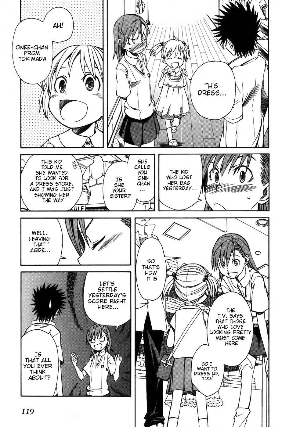 Page 7 Chapter 5 Toaru Majutsu no Index Gaiden - Toaru Kagaku no Railgun