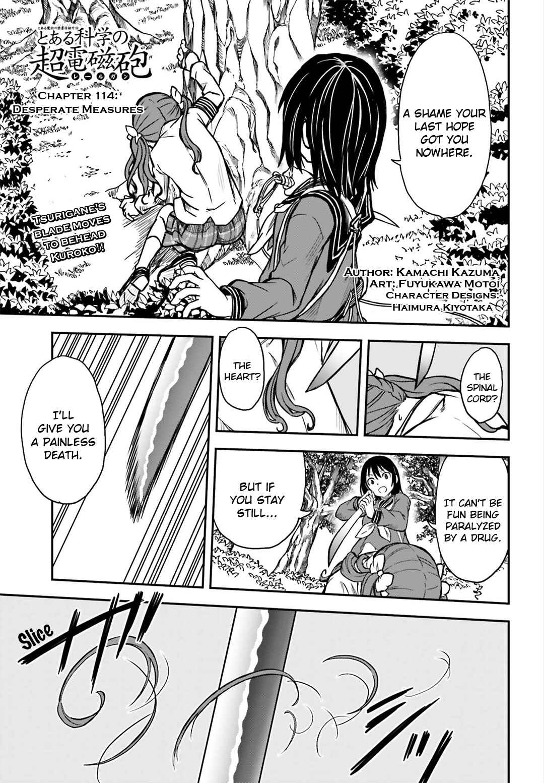 Page 1 Chapter 114 Toaru Majutsu no Index Gaiden - Toaru Kagaku no Railgun
