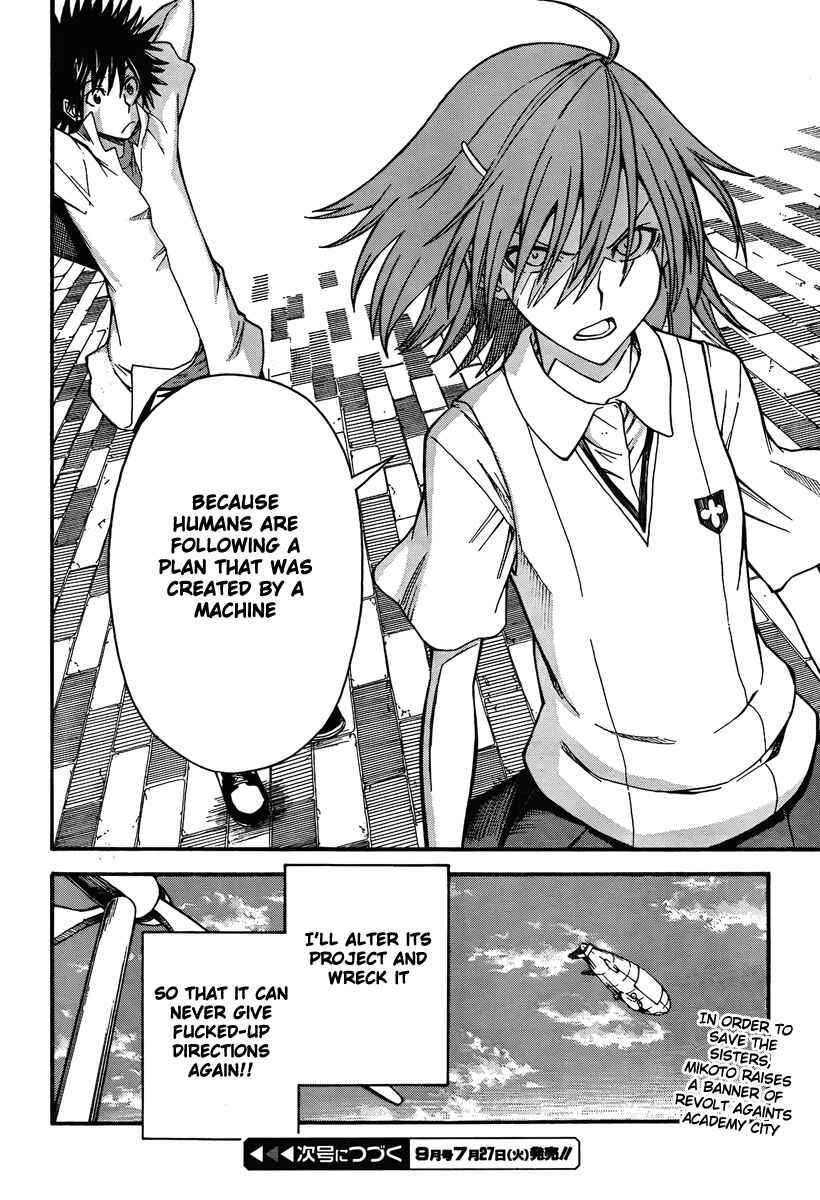 Page 27 Chapter 32 Toaru Majutsu no Index Gaiden - Toaru Kagaku no Railgun