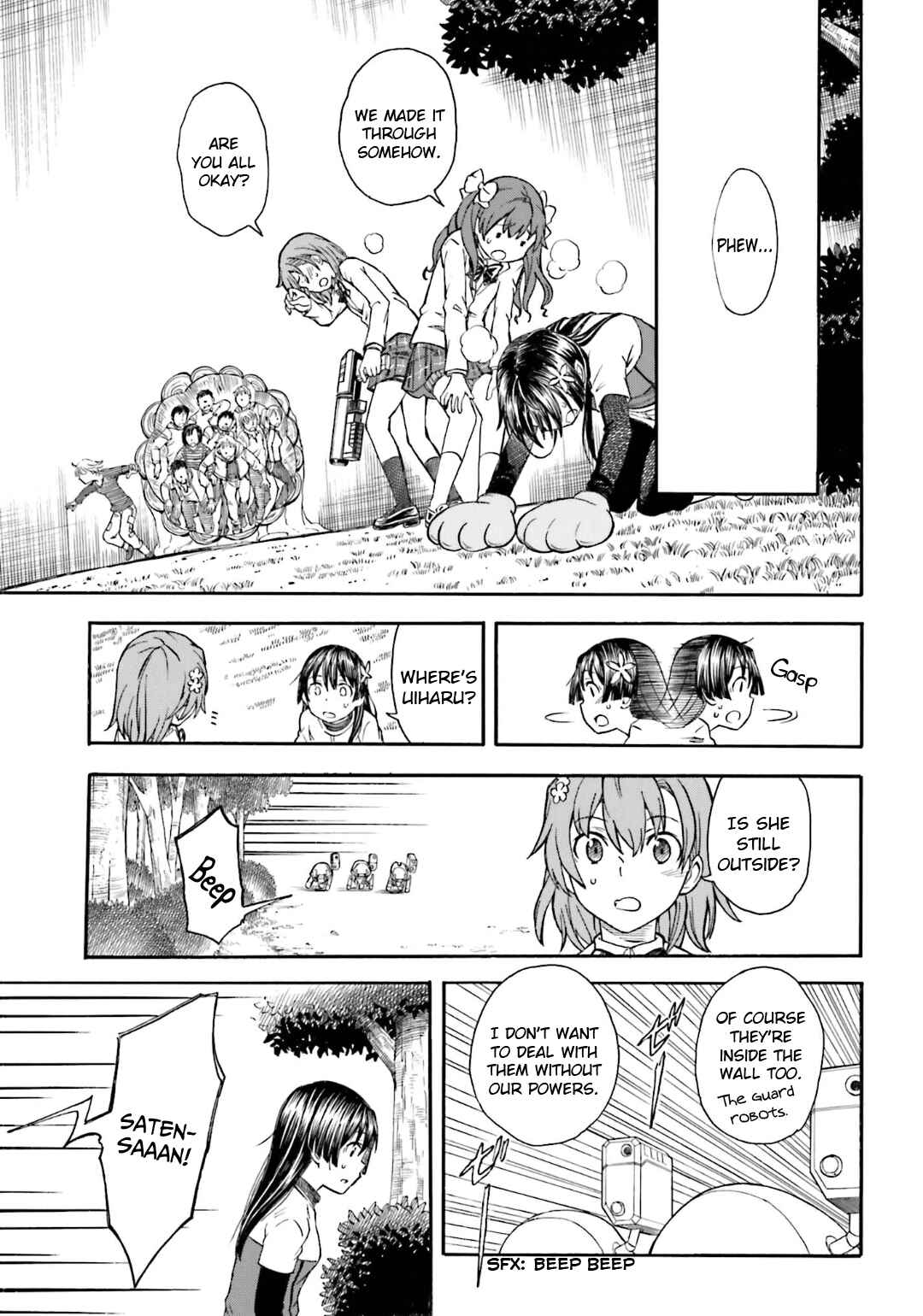 Page 15 Chapter 101 Toaru Majutsu no Index Gaiden - Toaru Kagaku no Railgun