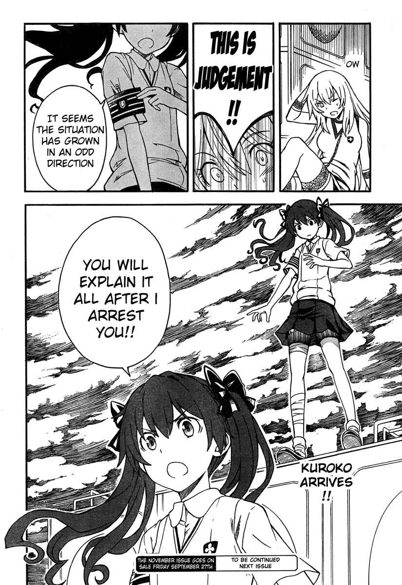 Page 23 Chapter 62 Toaru Majutsu no Index Gaiden - Toaru Kagaku no Railgun