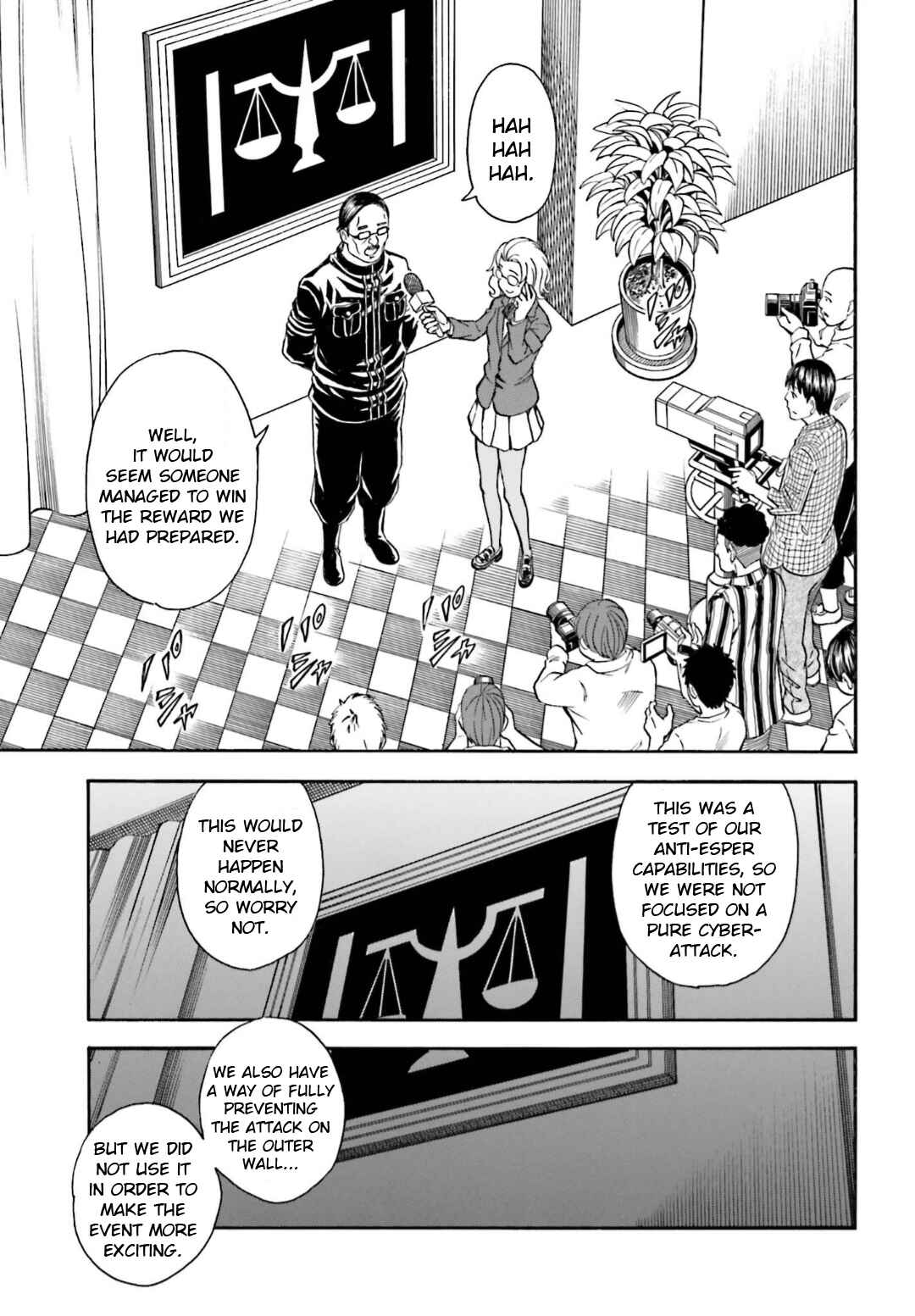 Page 21 Chapter 105 Toaru Majutsu no Index Gaiden - Toaru Kagaku no Railgun