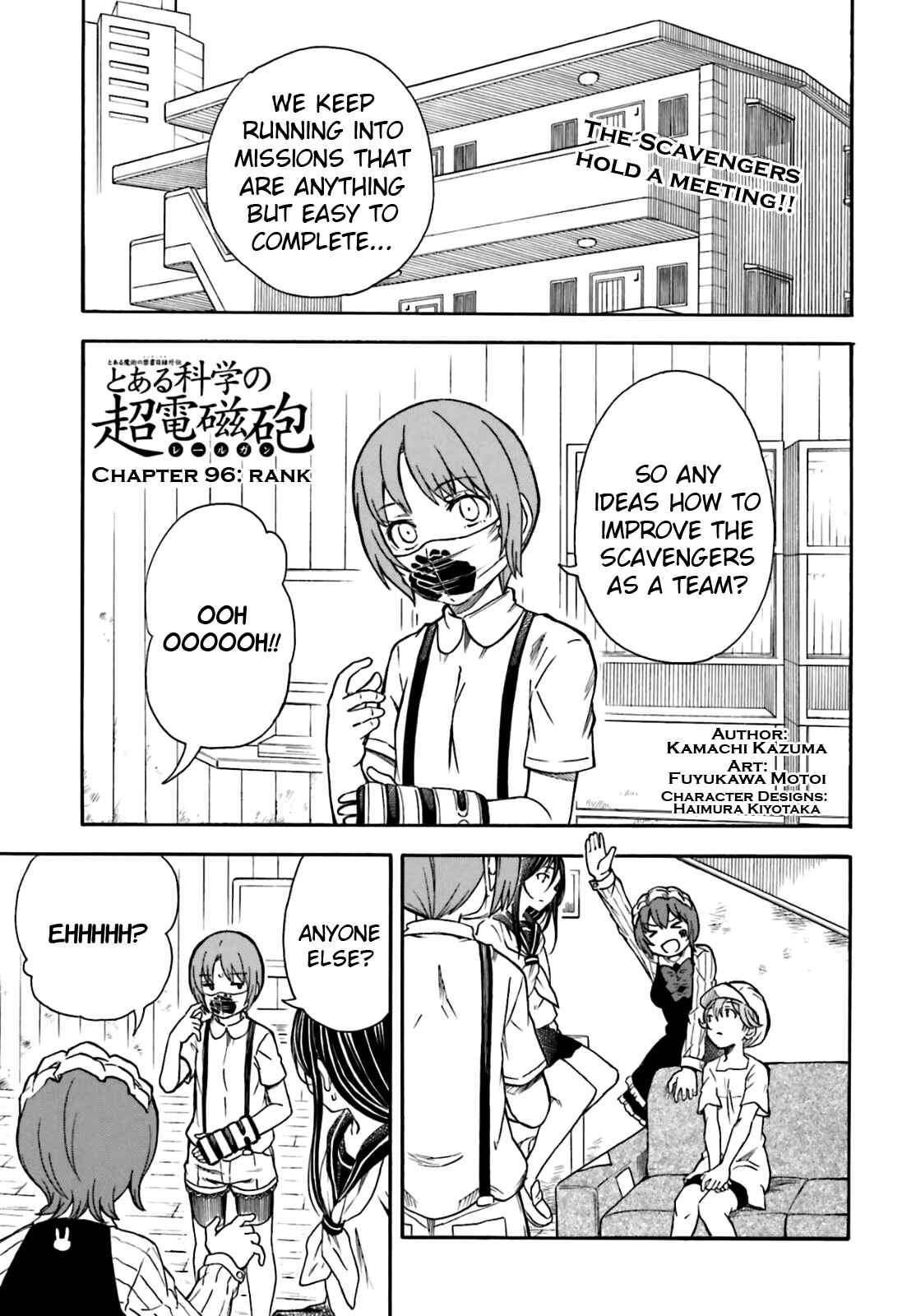 Page 1 Chapter 96 Toaru Majutsu no Index Gaiden - Toaru Kagaku no Railgun