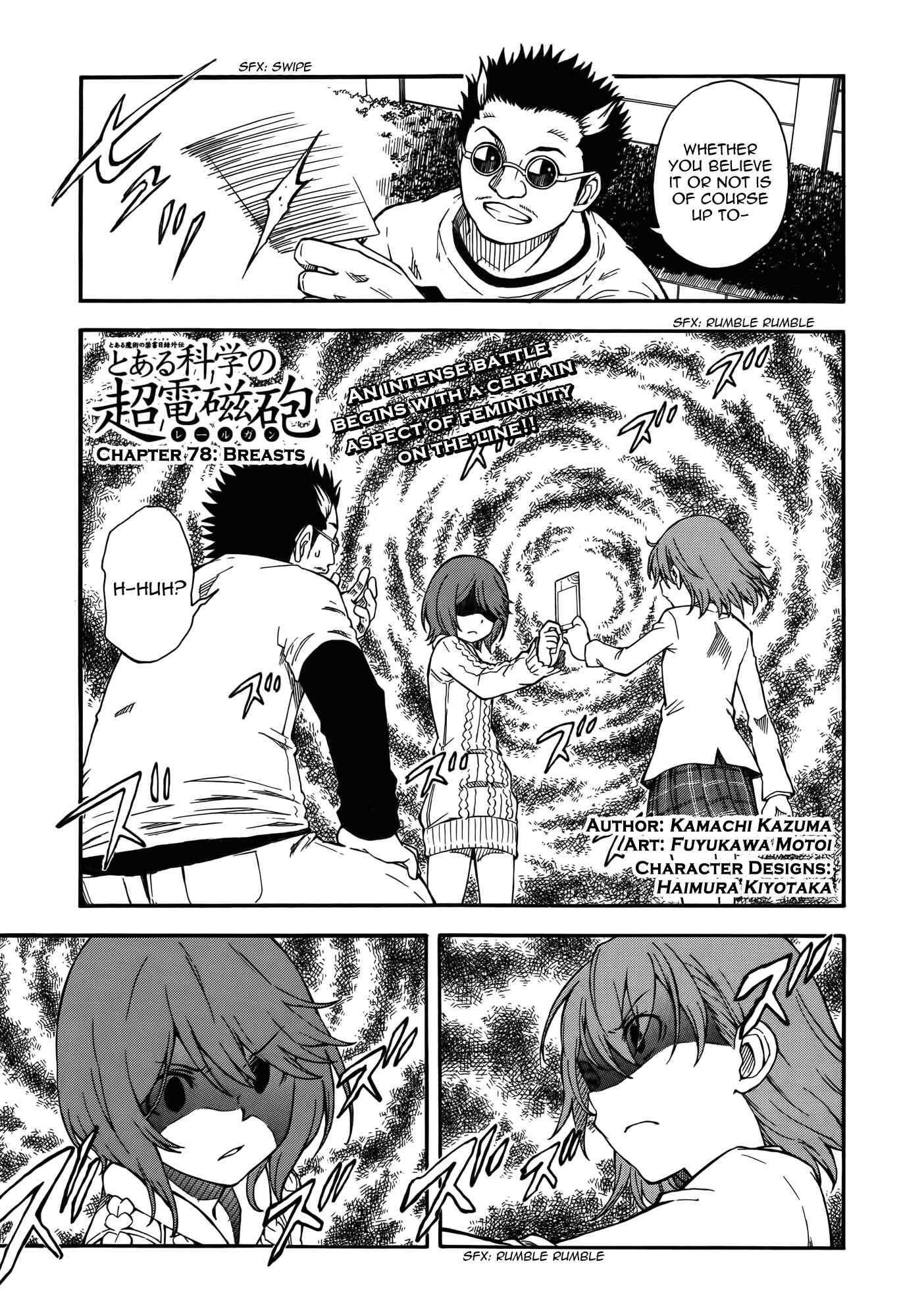 Page 1 Chapter 78 Toaru Majutsu no Index Gaiden - Toaru Kagaku no Railgun