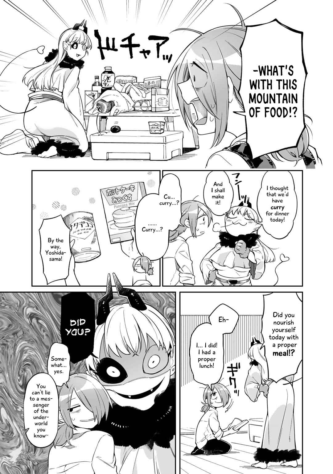 Page 9 Chapter 2 Gohan No Otomo Ni, Shinigami To!