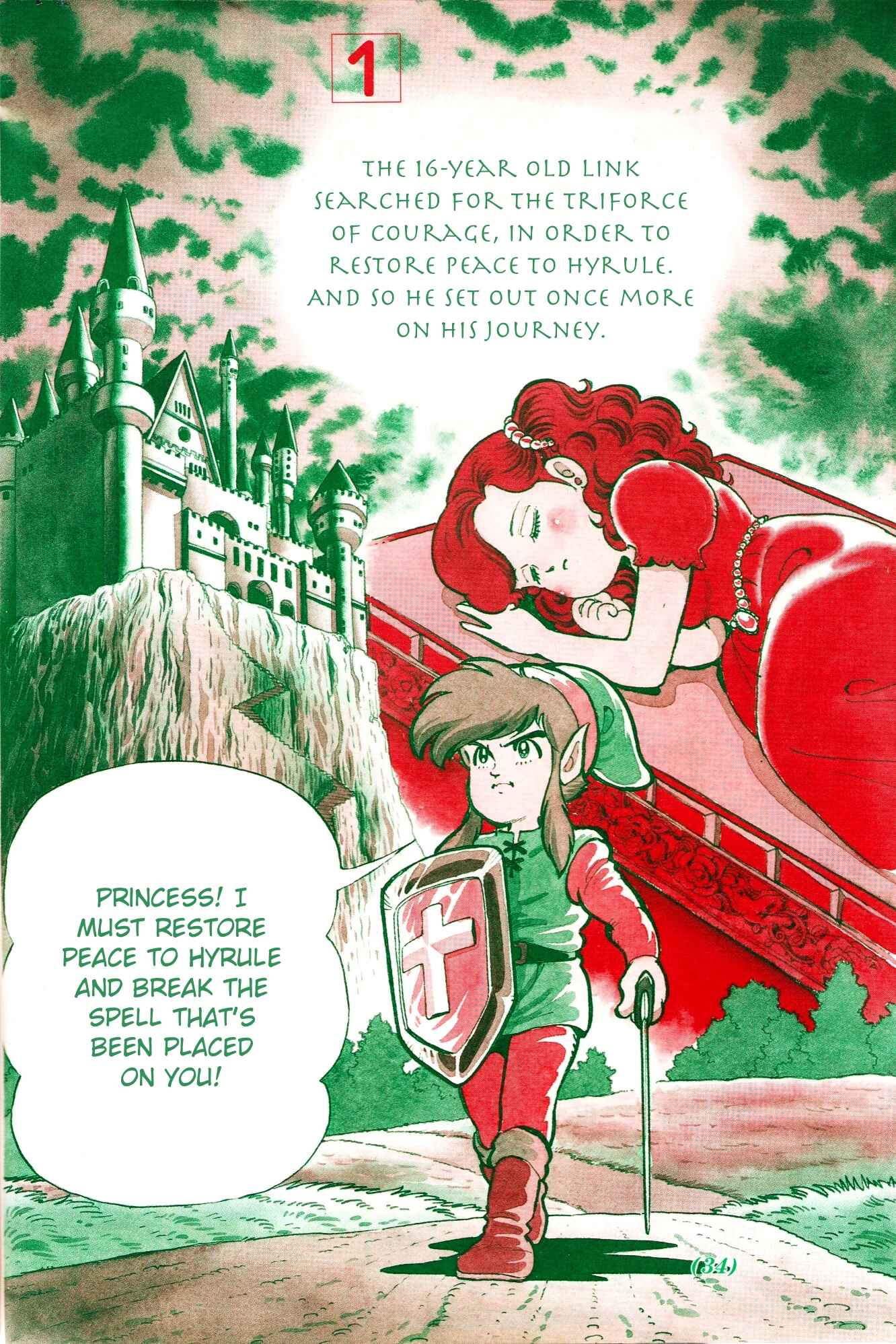 Page 2 Chapter Unknown_6a40 Zelda II: The Adventure of Link (IKEHARA Shigeto)