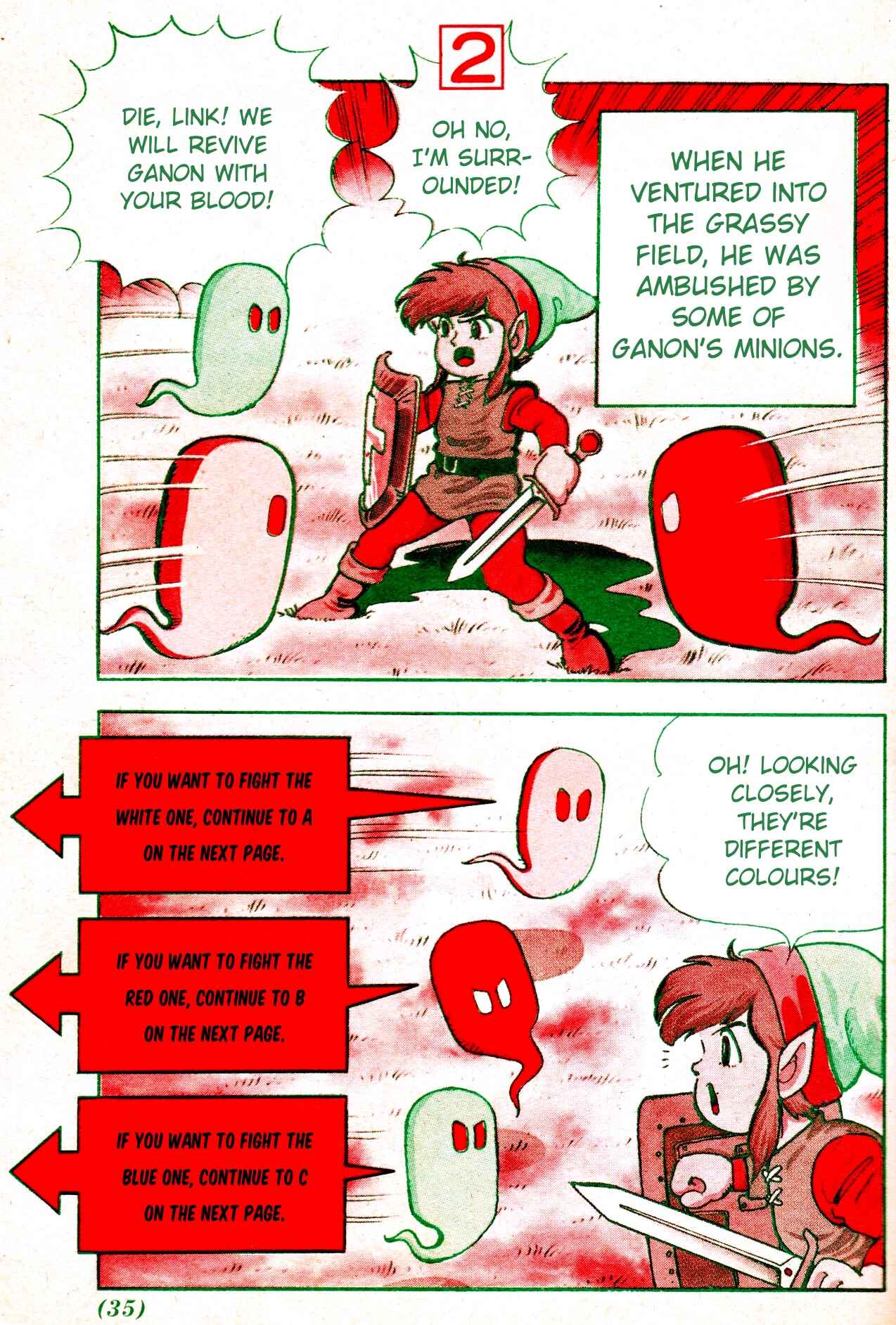 Page 3 Chapter Unknown_6a40 Zelda II: The Adventure of Link (IKEHARA Shigeto)