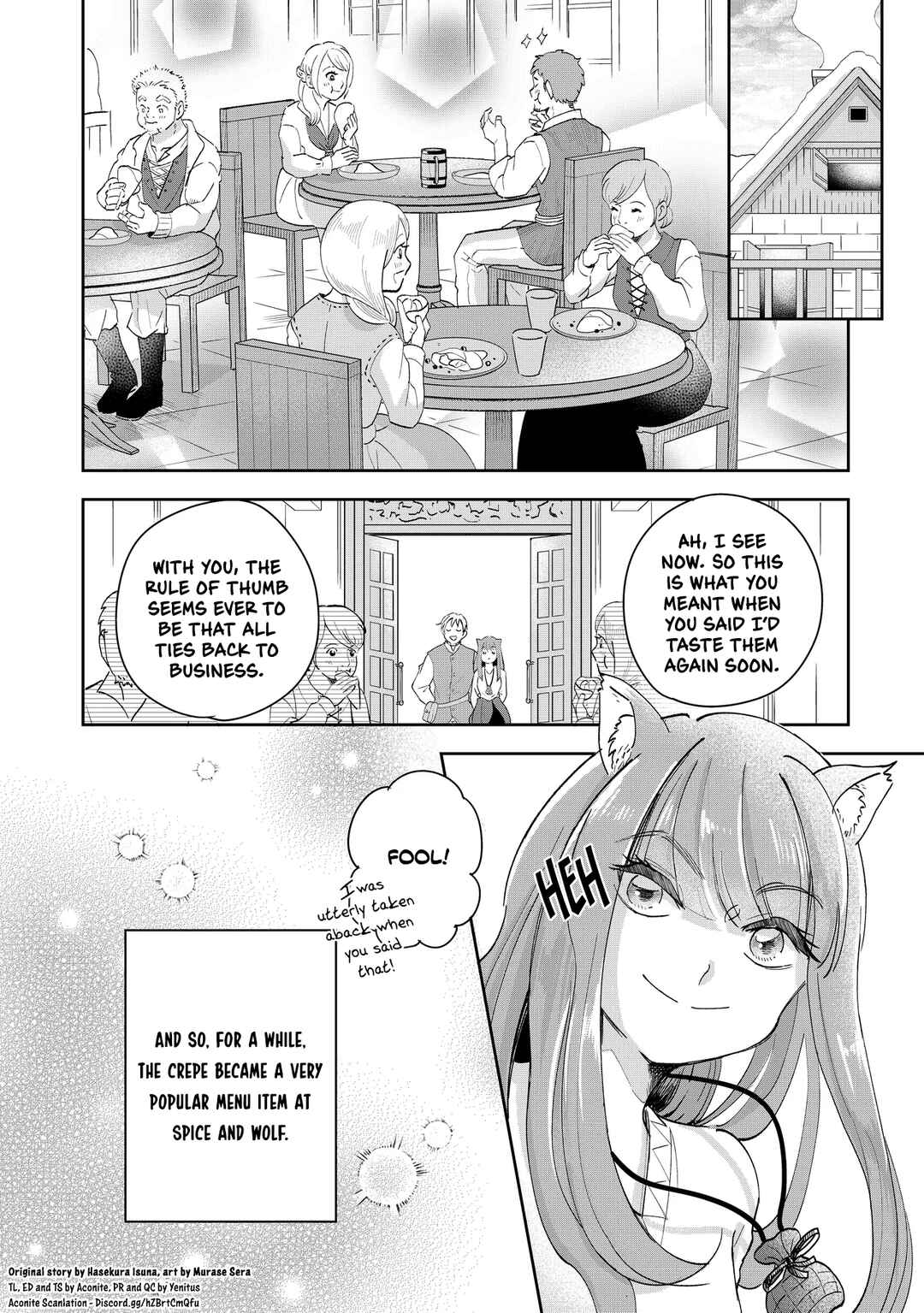Page 13 Chapter 1.2 Spice & Wolf Restaurant: Gourmet Exploration