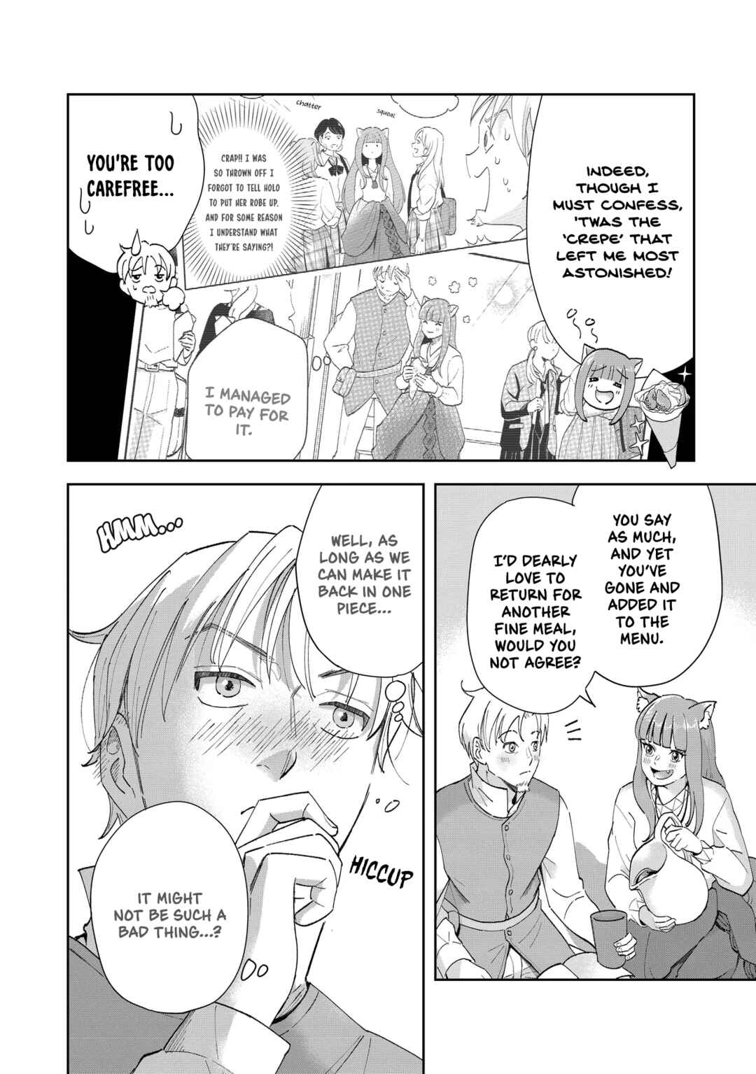 Page 2 Chapter 2 Spice & Wolf Restaurant: Gourmet Exploration