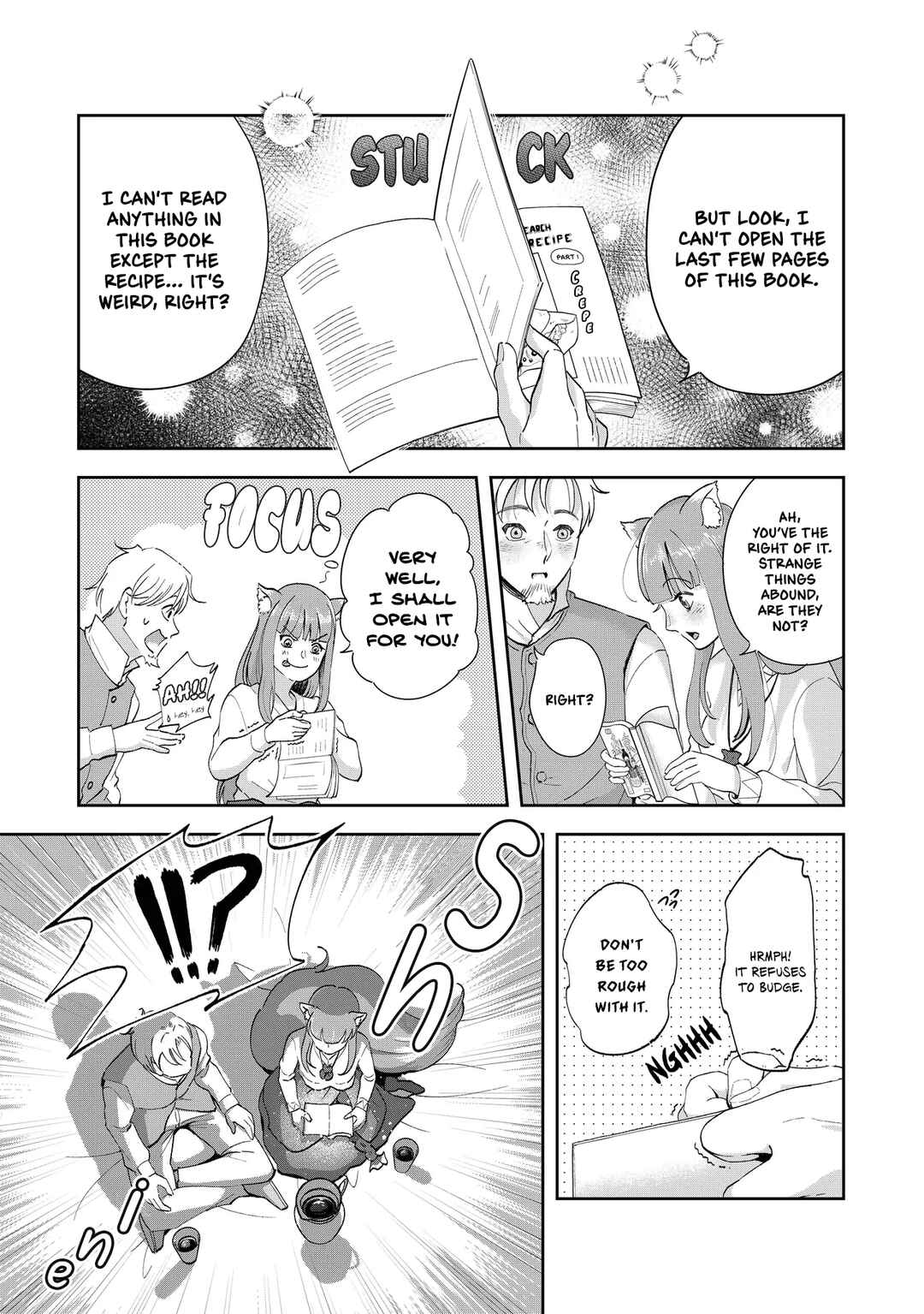 Page 3 Chapter 2 Spice & Wolf Restaurant: Gourmet Exploration
