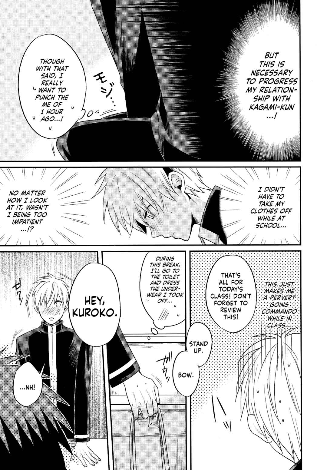 Page 11 Chapter Unknown_edc1 Kuroko no Basket - Koi wa Daitan ni (Doujinshi)