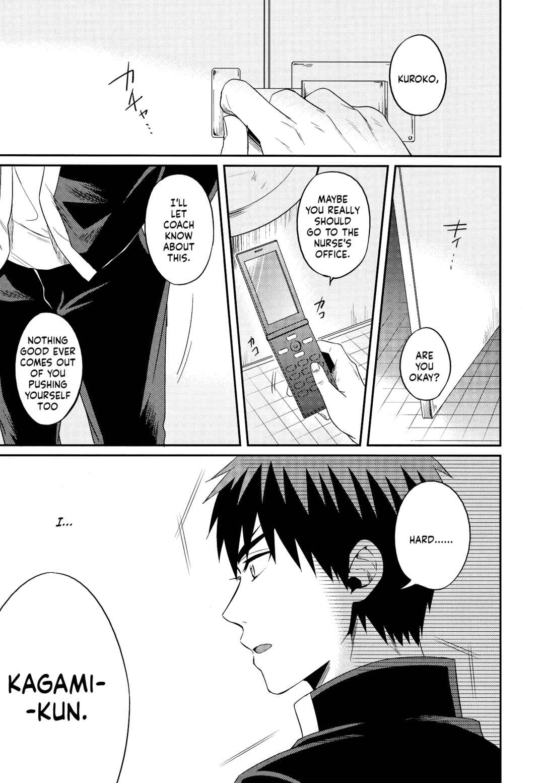 Page 15 Chapter Unknown_edc1 Kuroko no Basket - Koi wa Daitan ni (Doujinshi)