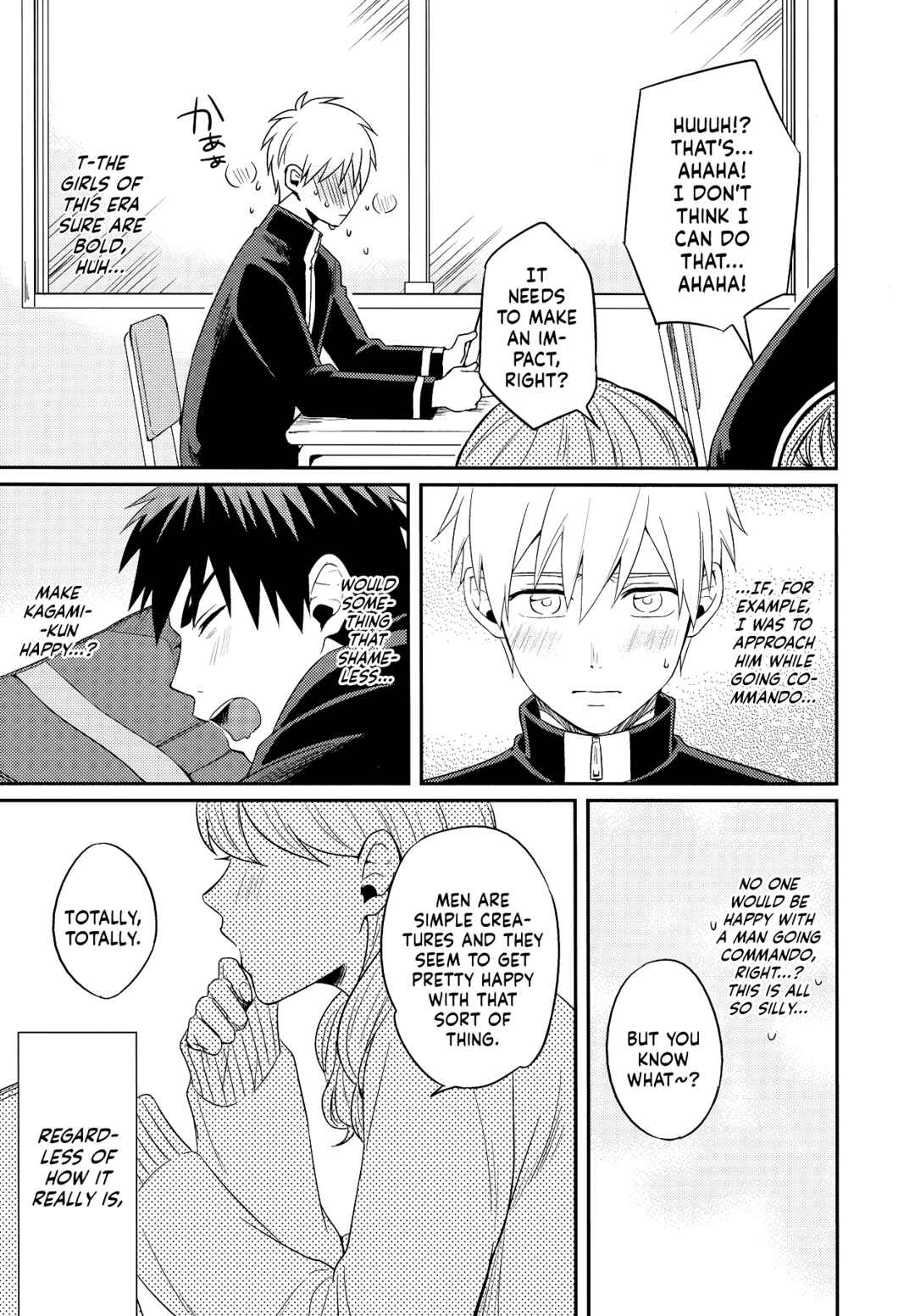 Page 9 Chapter Unknown_edc1 Kuroko no Basket - Koi wa Daitan ni (Doujinshi)