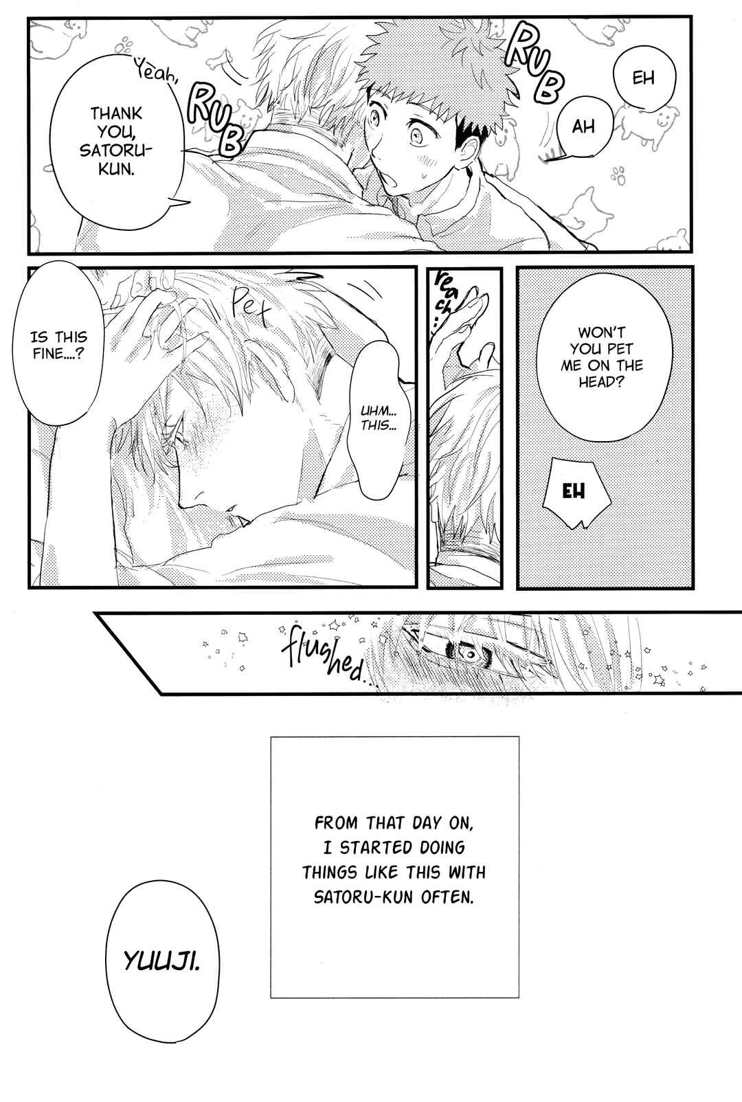 Page 11 Chapter Unknown_3e19 Jujutsu Kaisen - Kimi no Subete ni Naritai (Doujinshi)