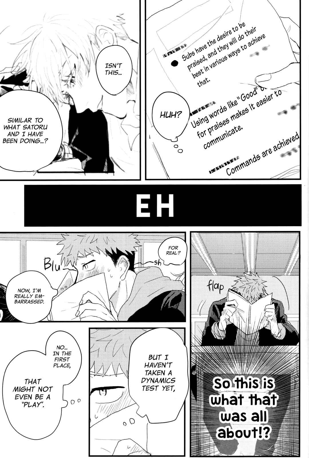 Page 14 Chapter Unknown_3e19 Jujutsu Kaisen - Kimi no Subete ni Naritai (Doujinshi)