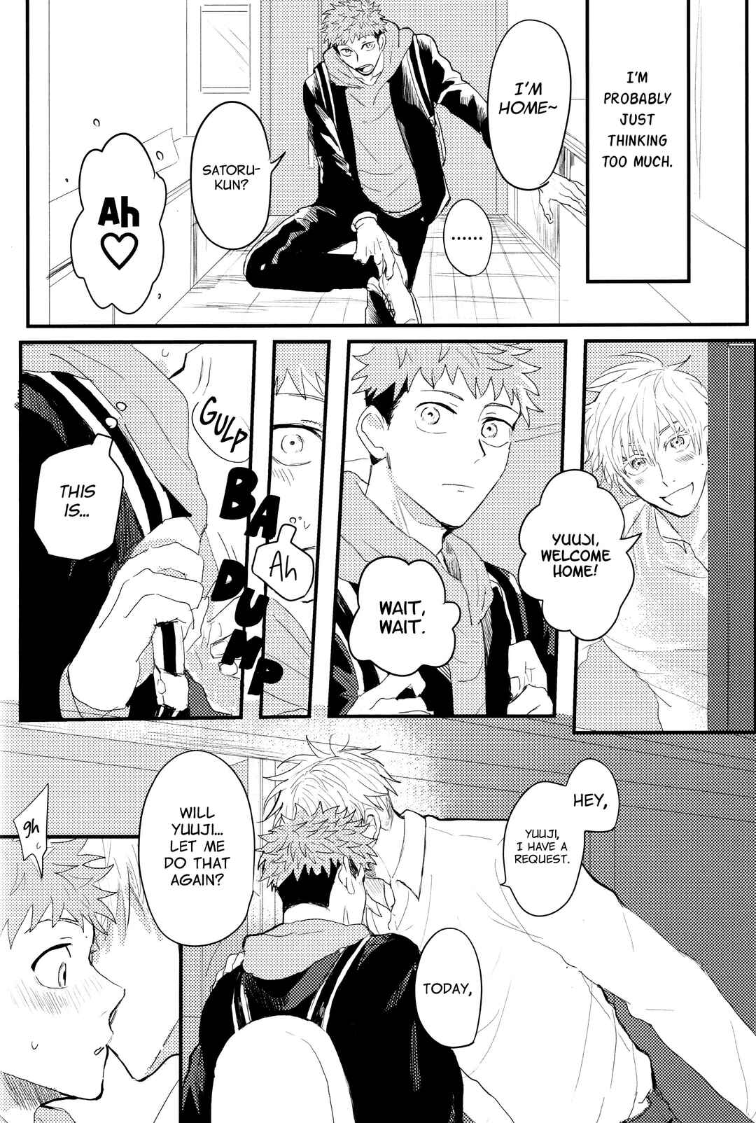 Page 15 Chapter Unknown_3e19 Jujutsu Kaisen - Kimi no Subete ni Naritai (Doujinshi)