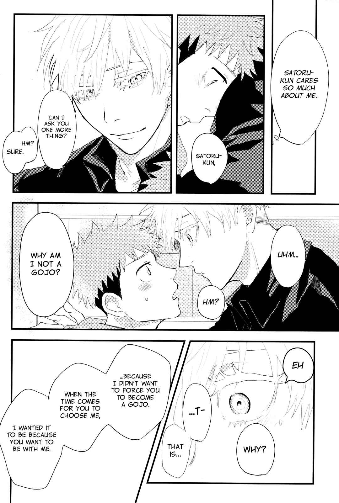 Page 29 Chapter Unknown_3e19 Jujutsu Kaisen - Kimi no Subete ni Naritai (Doujinshi)