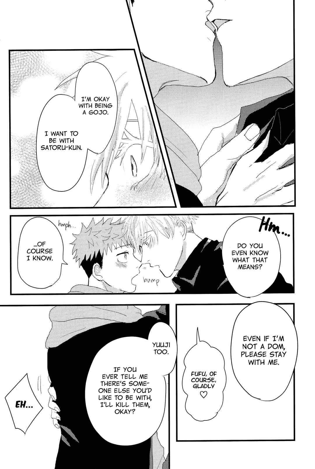 Page 31 Chapter Unknown_3e19 Jujutsu Kaisen - Kimi no Subete ni Naritai (Doujinshi)