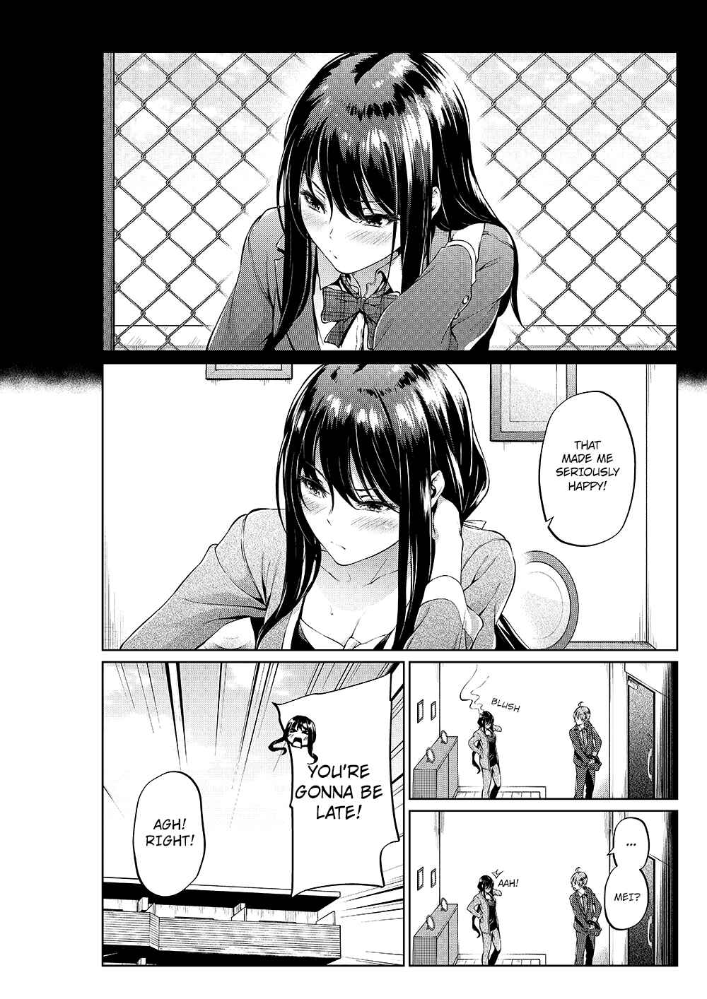 Page 4 Chapter 1 Tsukiatteta Koro Kara Chittomo Kawaranai Fuufu no Hanashi.