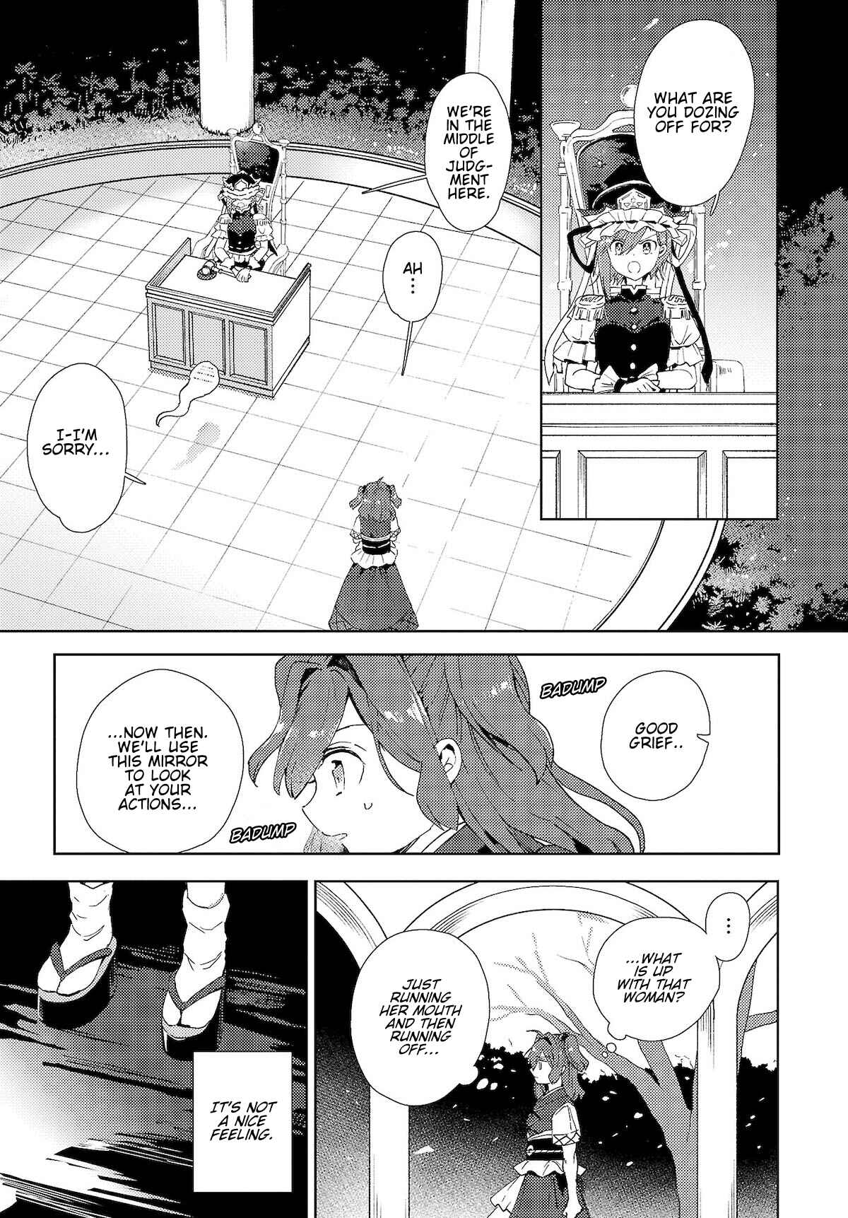 Page 15 Chapter 5 Touhou Project Niji Sousaku Series: Shinigami wa Kyou mo Fune wo Kogu